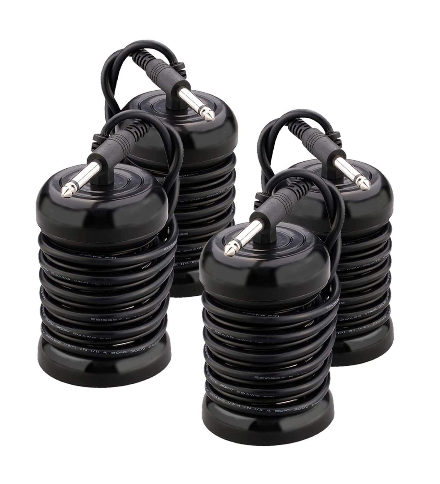 4-Pack Replacement Ionic Detox Foot Spa Arrays - Round Stainless Steel (6.35mm Adapter) - Buy Online on GoSupps.com
