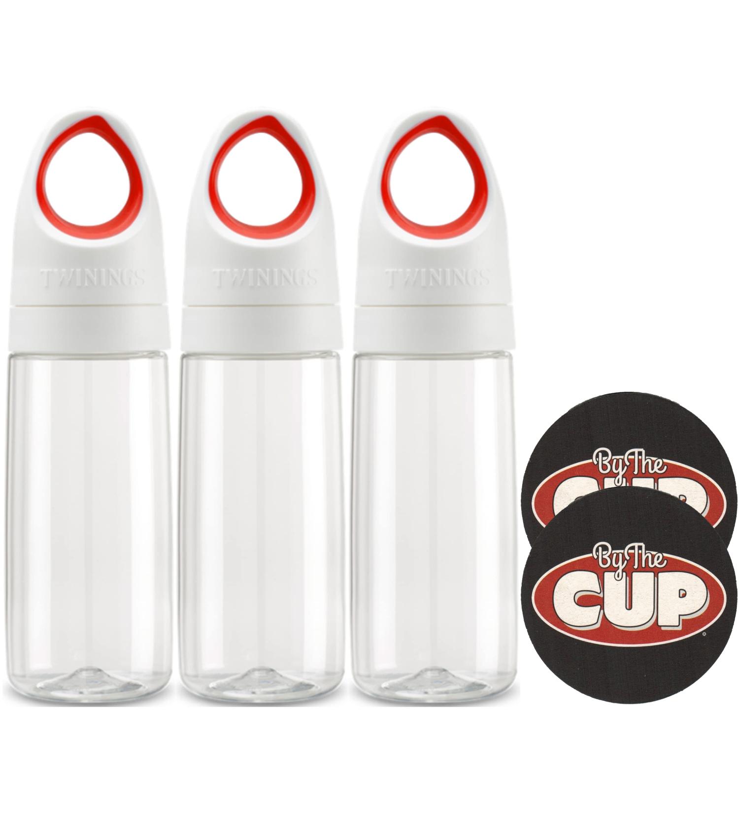 Twinings Cold Infuse Starter Kit (3 Infusers and Reusable Water bottle) with By The Cup Coasters - Buy Online on GoSupps.com