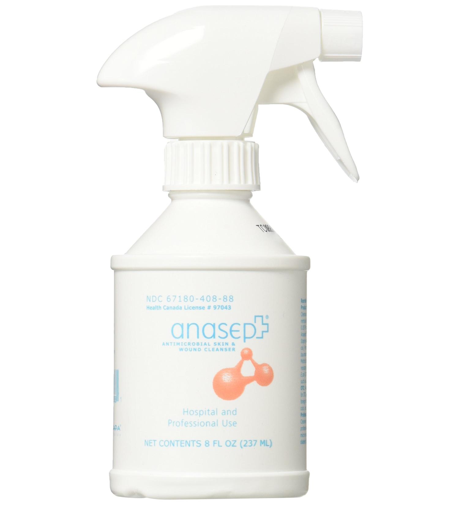 Anasept Skin and Wound Cleanser 8oz Trigger Spray