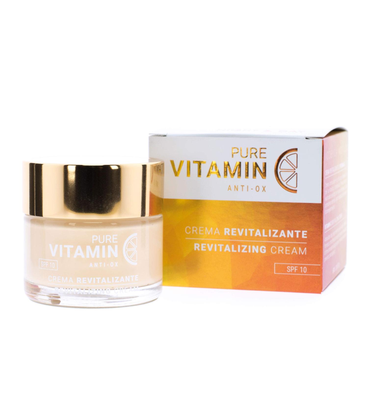  Noche Y Dia PURE VITAMIN Vitamin C Antioxidant Face Cream Moisturizing Face Cream for Women and Men Anti-wrinkle Cream that provides radiance and firmness Day and Night Brand 60 ml - Buy Online on GoSupps.com