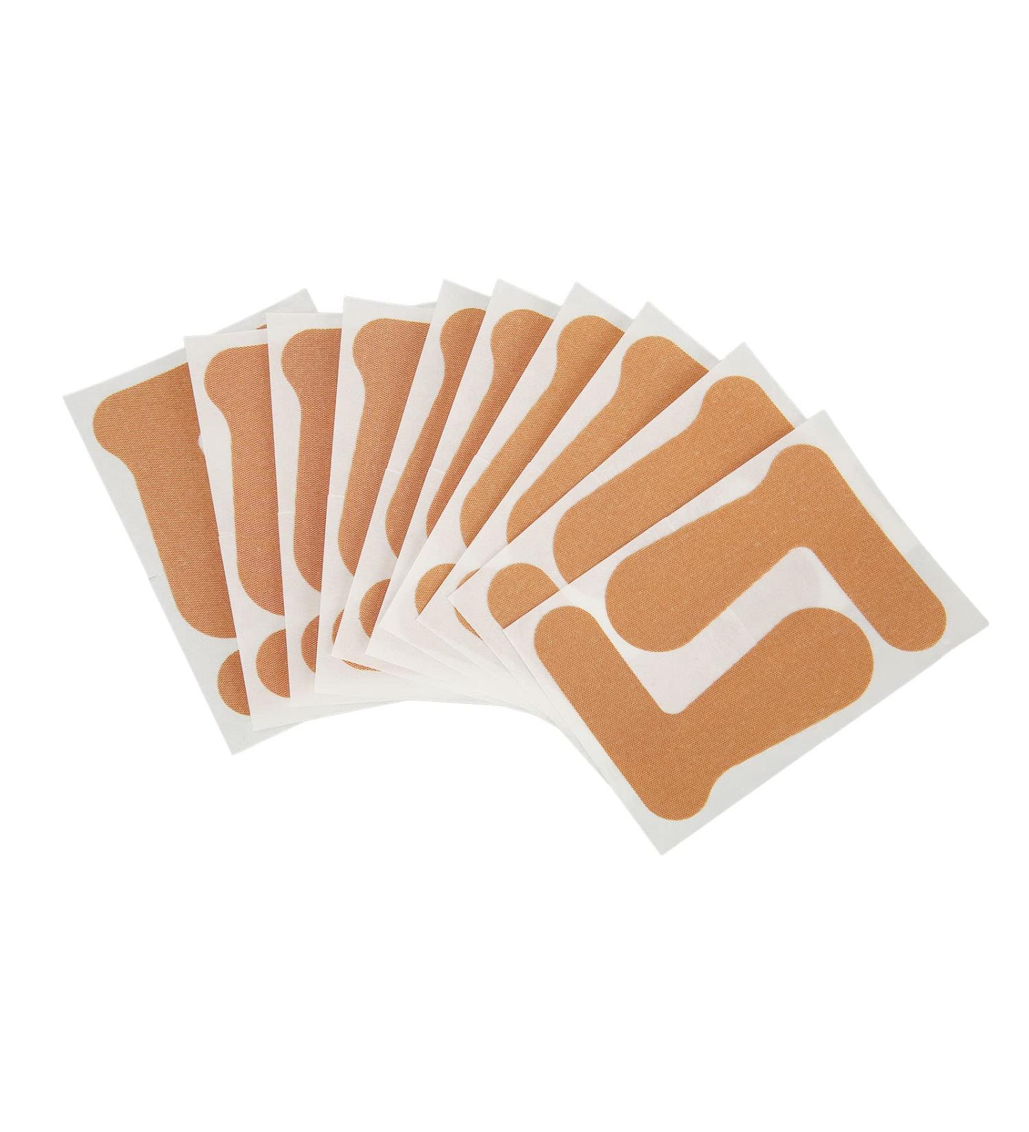 Turf Toe Straps 10 Pcs - Antiabrasion Big Toe Tape for Injuries - Soft Skin Friendly Adhesive Toe Straighteners - Buy Online on GoSupps.com