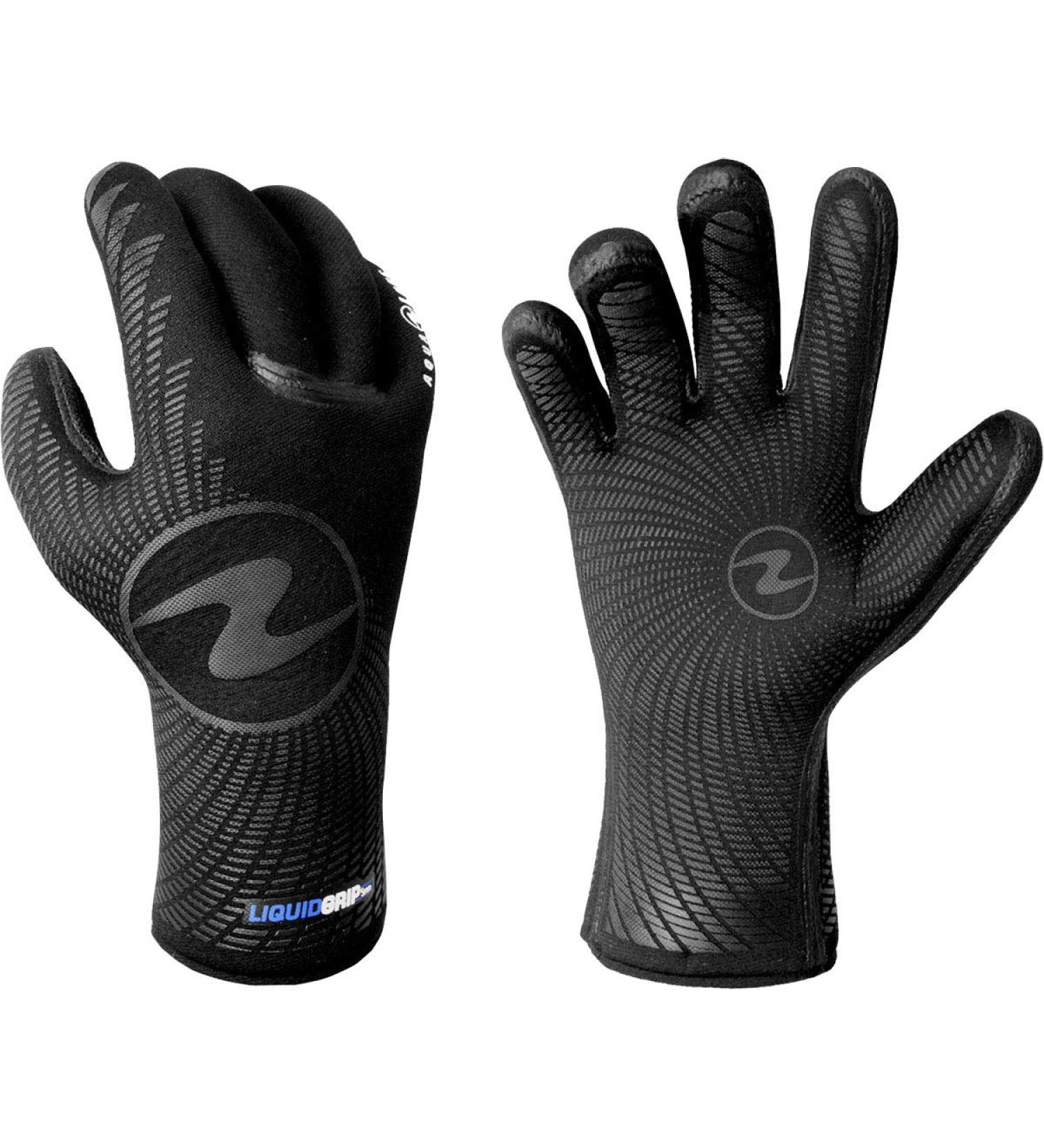 Aqua Lung Liquid Grip 3mm Gloves - Large | Durable & Flexible Design - Buy Online on GoSupps.com