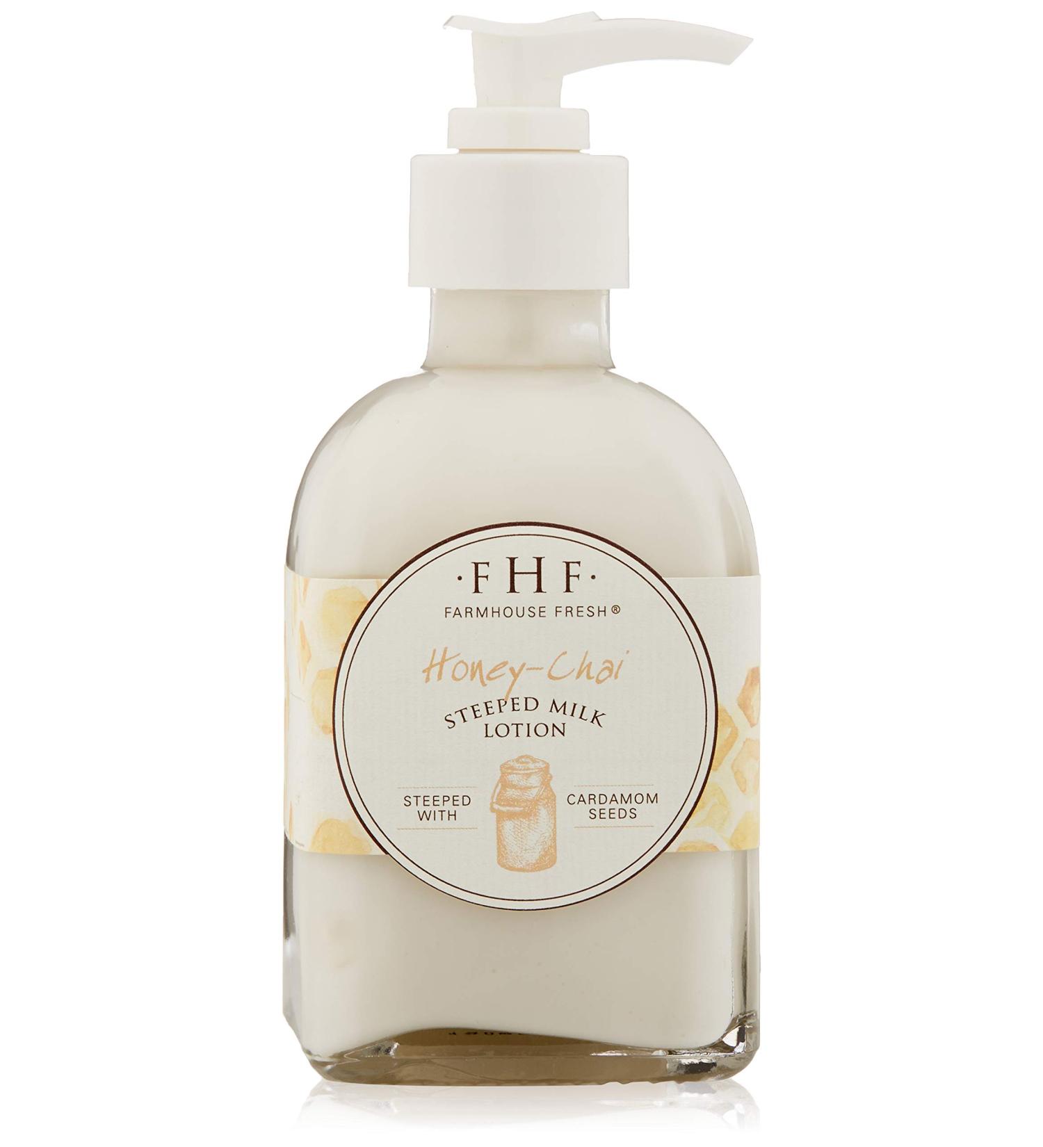 FarmHouse Fresh Honey-Chai Steeped Milk Lotion | 8 Fl Oz - Buy Online on GoSupps.com