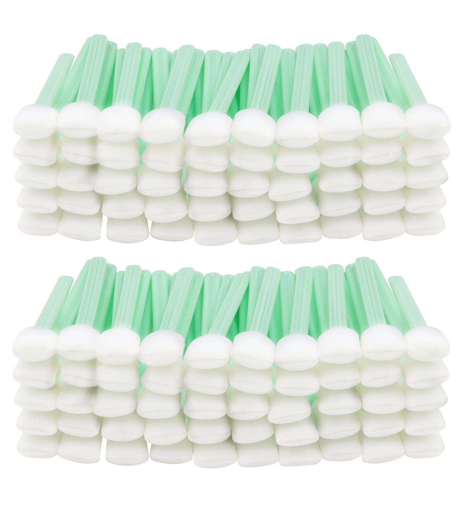 Buy Belle Vous Long Sterile Cleaning Sticks (100pcs) - Angular Cotton Swabs for Inkjet Printer Camera & Lens Cleaning 12.8 x 1.5 cm - Buy Online on GoSupps.com