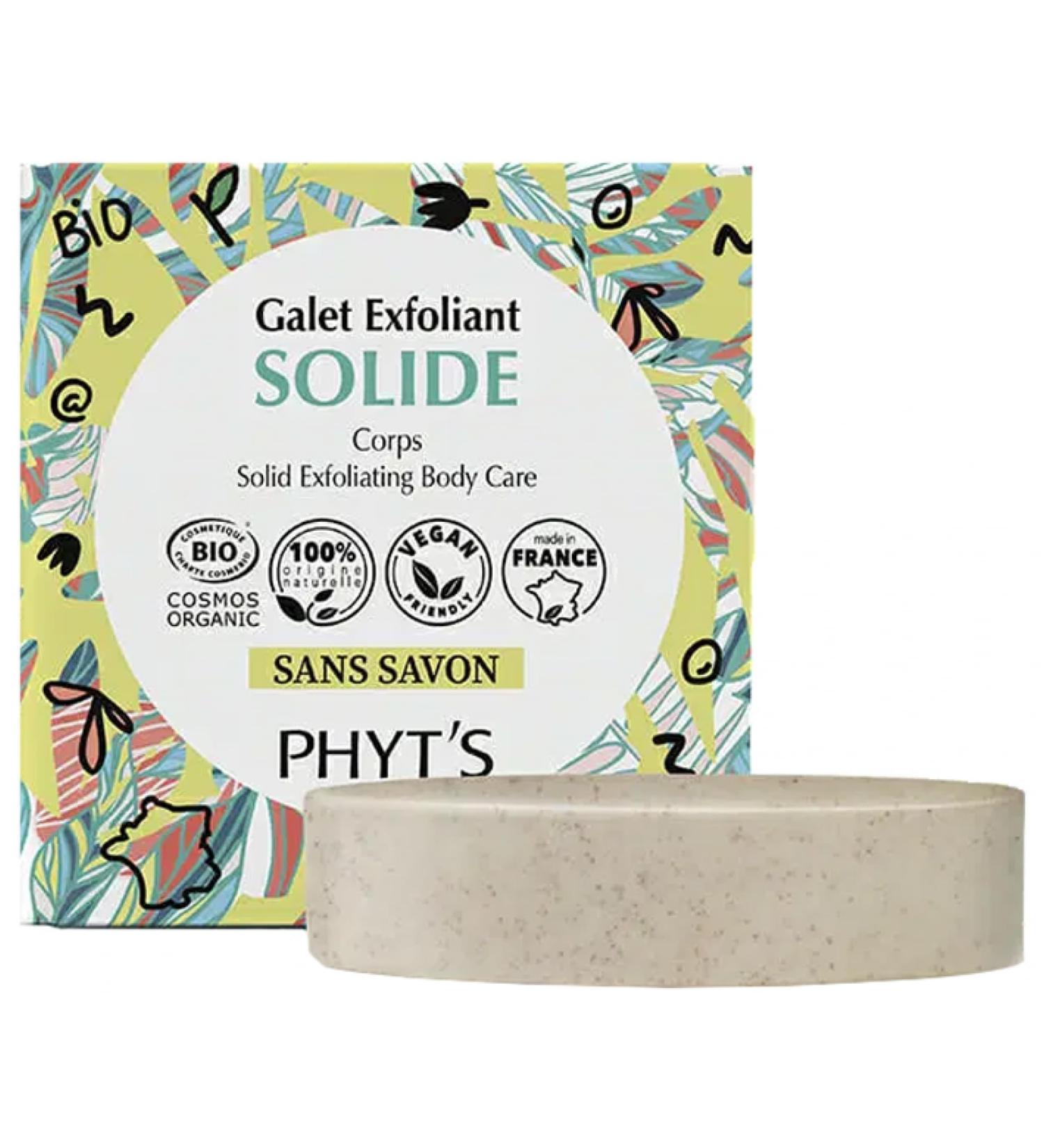 Phyt's Pebble Exfoliating Solid Body Organic 90ml
