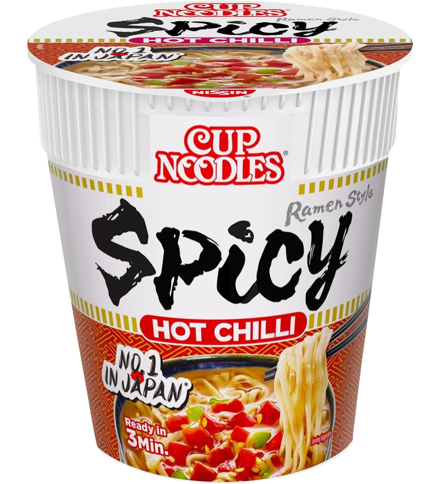  NISSIN NISSIN Soba Pack of 8 Hot Chili Noodles 66g - Buy Online on GoSupps.com