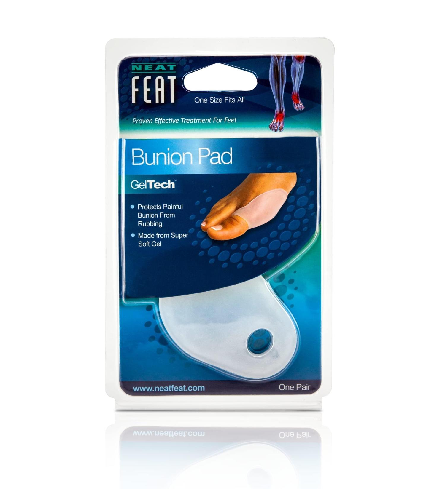 Neat Feat Gel Bunion Pad - Pain Relief for Bunions - 0.5 lbs - Buy Online on GoSupps.com
