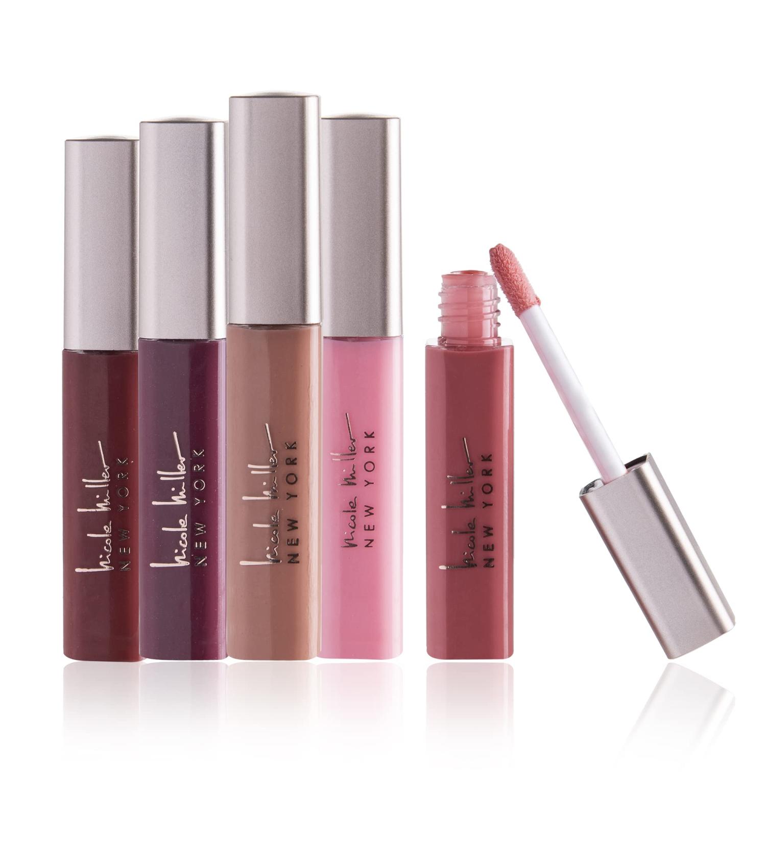 Nicole Miller 5 Pc Lip Gloss Collection Pink - 5 Piece Set - Buy Online on GoSupps.com