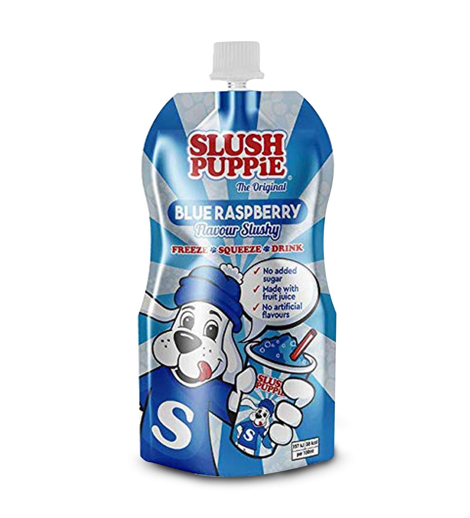 Slush Puppie Blue Raspberry 12 x 250 ml - Buy Online on GoSupps.com