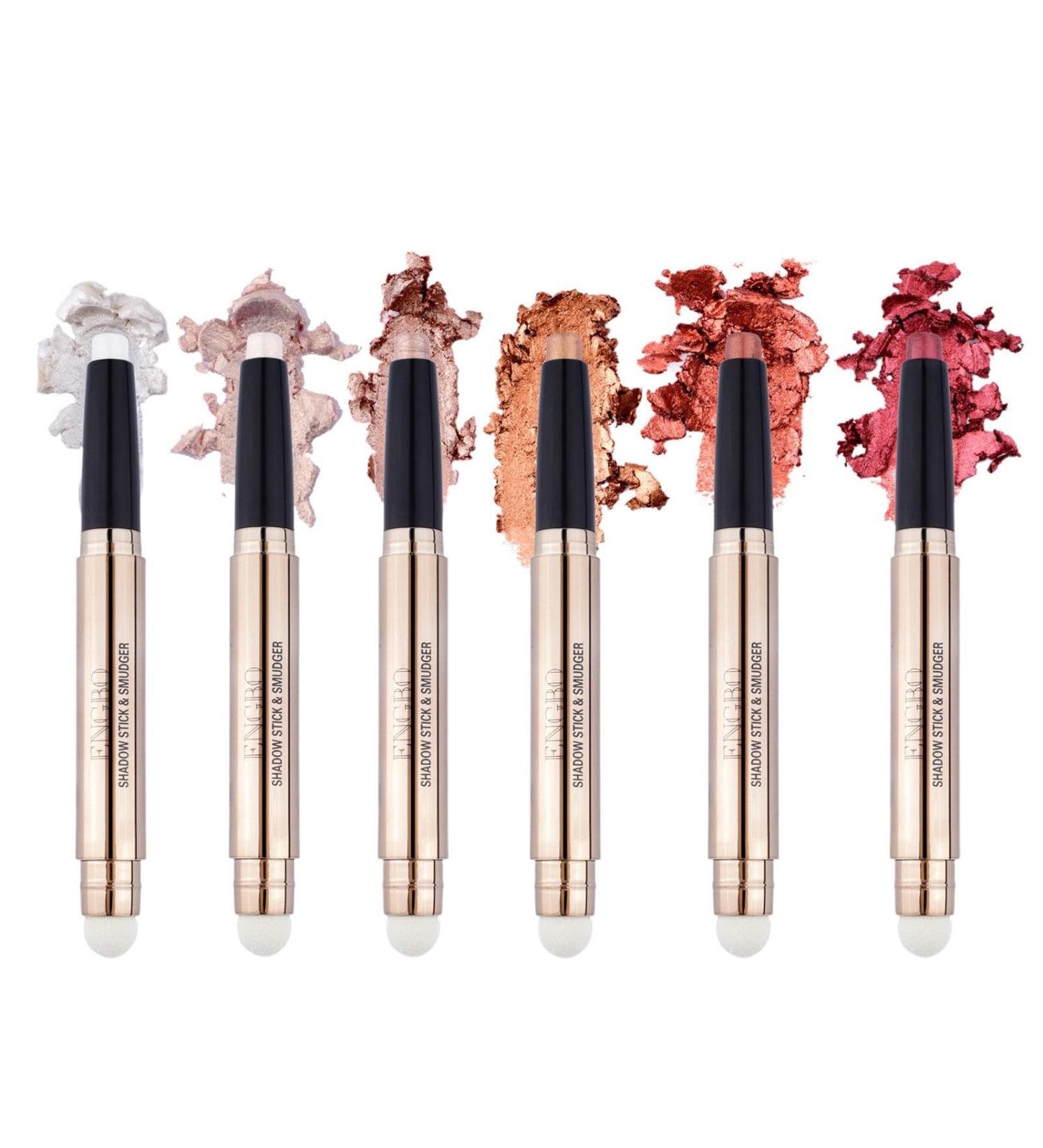 Eye Shadow Sticks 6 Colors Eyeshadow Stick Waterproof Eye Shadow Highlighter Stick for Natural Makeup Girls and Women Pochy A(1# 6#) - Buy Online on GoSupps.com