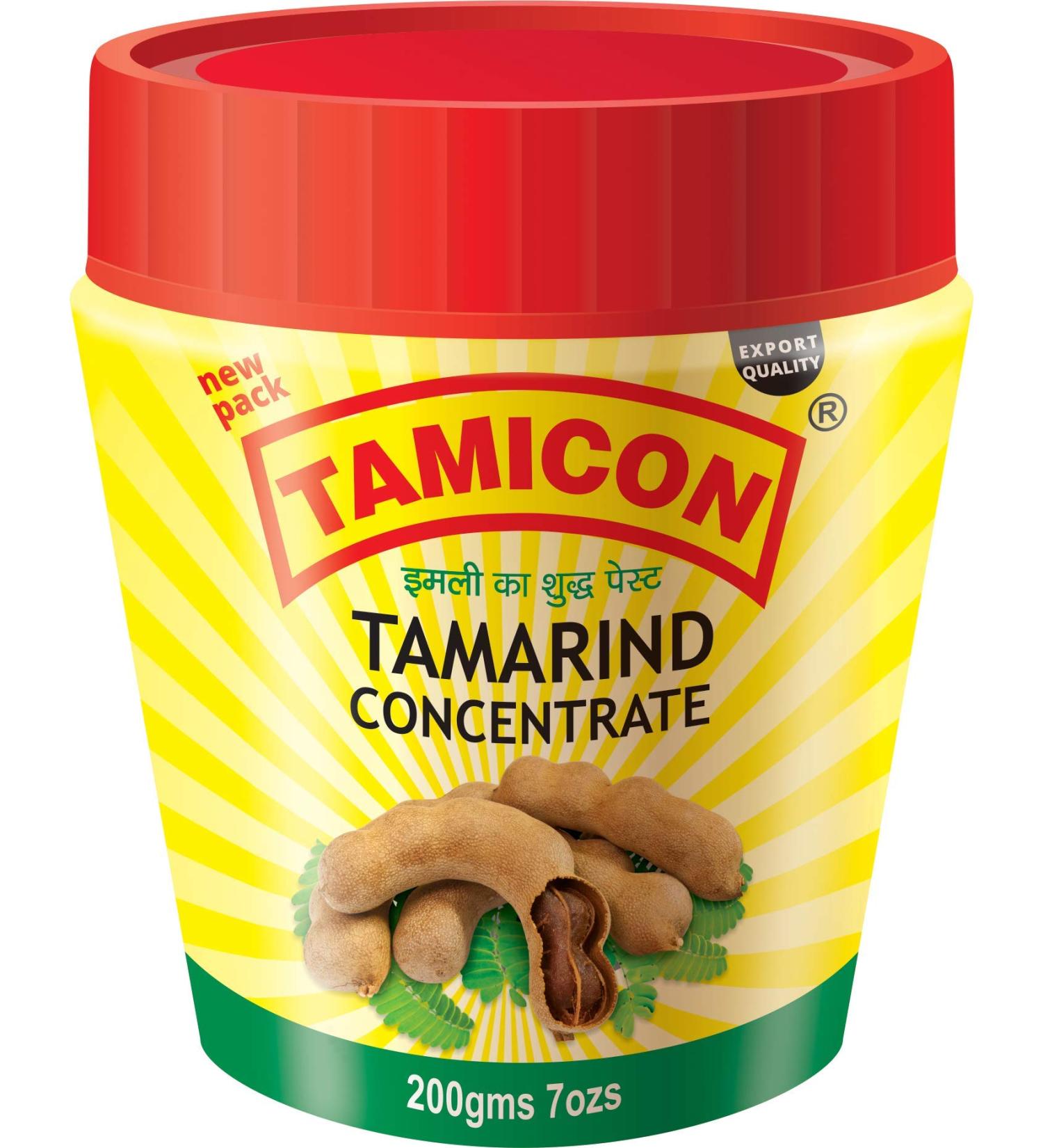 Tamicon Tamarind Paste 7oz - Pure Tamarind Concentrate (1 Pack) - Buy Online on GoSupps.com