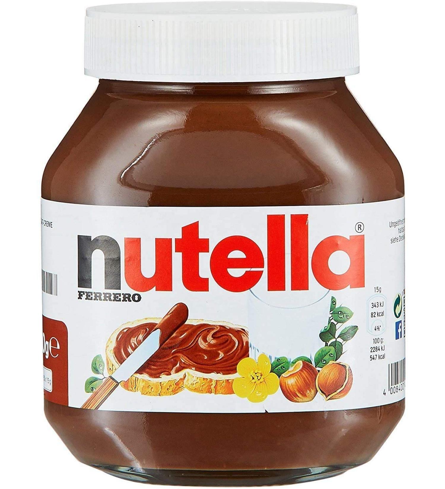 Nutella Chocolate Hazelnut Spread IMPORTED 350g Glass
