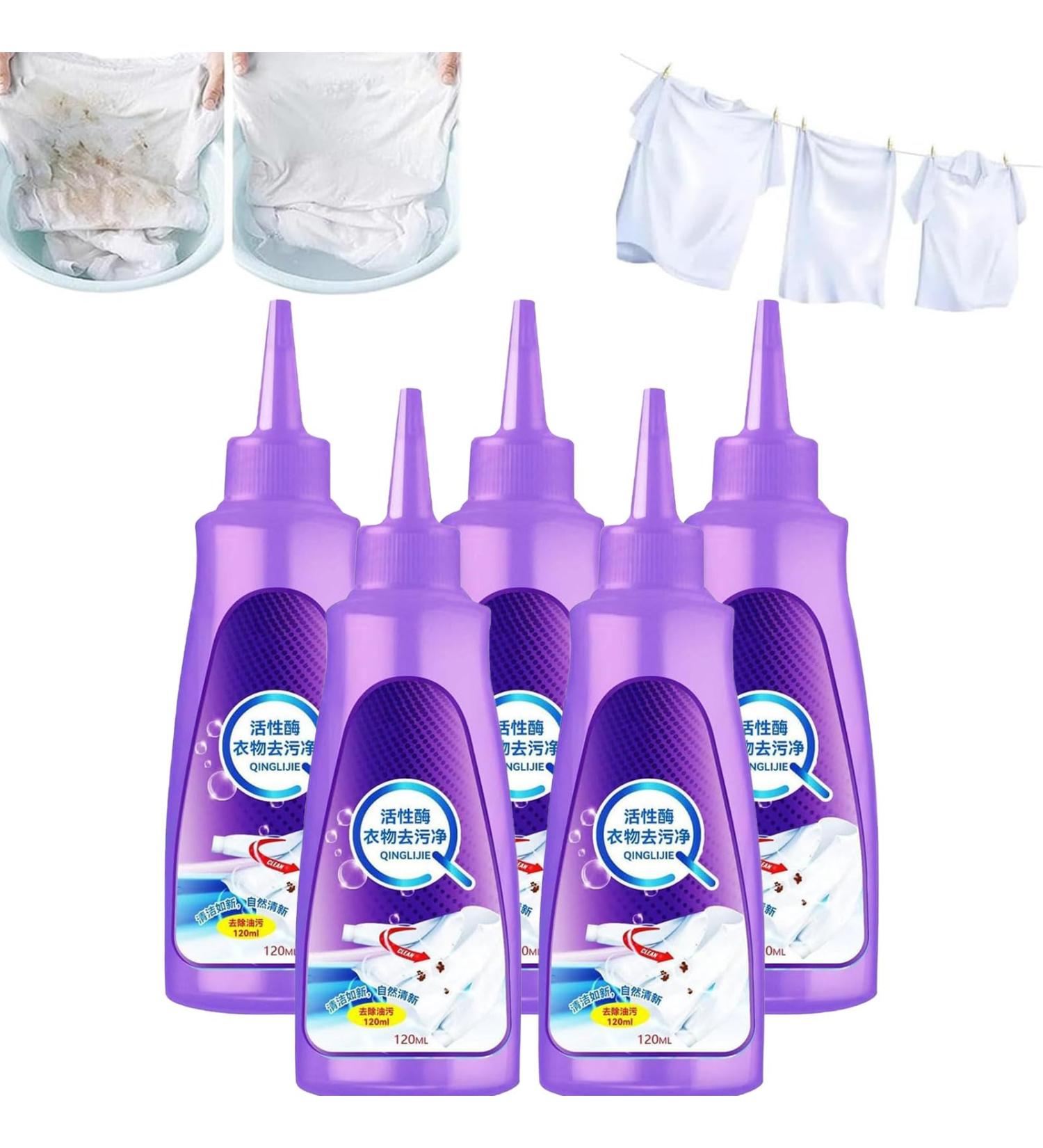 Urcstyle Stain Remover Urcstyle Laundry Stain Remover 2023 New Fast Laundry Stain Remover Garment Stubborn Stain Cleaner Oil Remover Quick Laundry Dry Cleaner (5pcs) - Buy Online on GoSupps.com