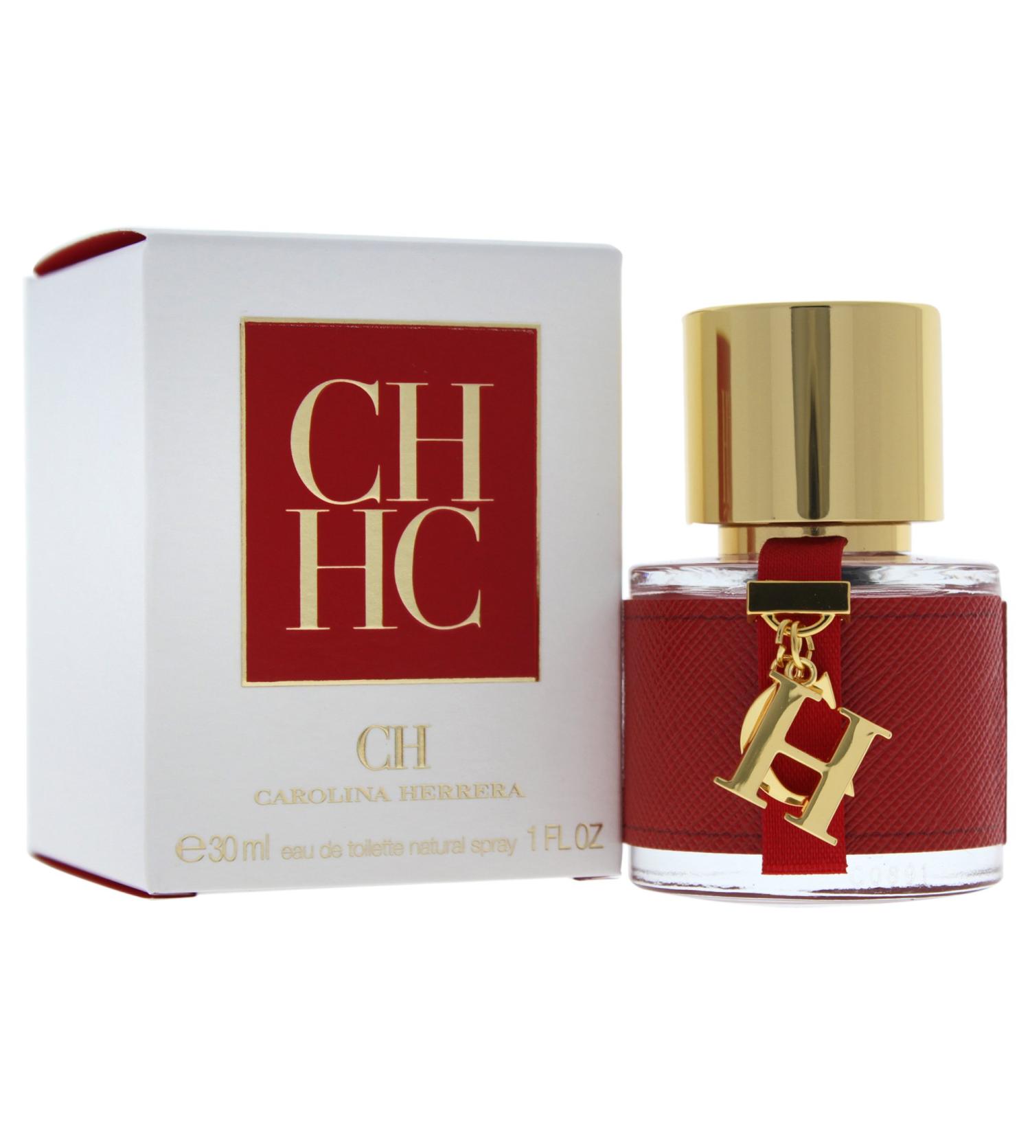 Carolina Herrera Ch Fragrance For Women - Fresh Floral Amber Scent - Top Notes Of Bergamot Orange Grapefruit And Juicy Melon - Floral Heart Notes - Ends With Tasty Base Notes - Edt Spray - 1 Oz - Buy Online on GoSupps.com