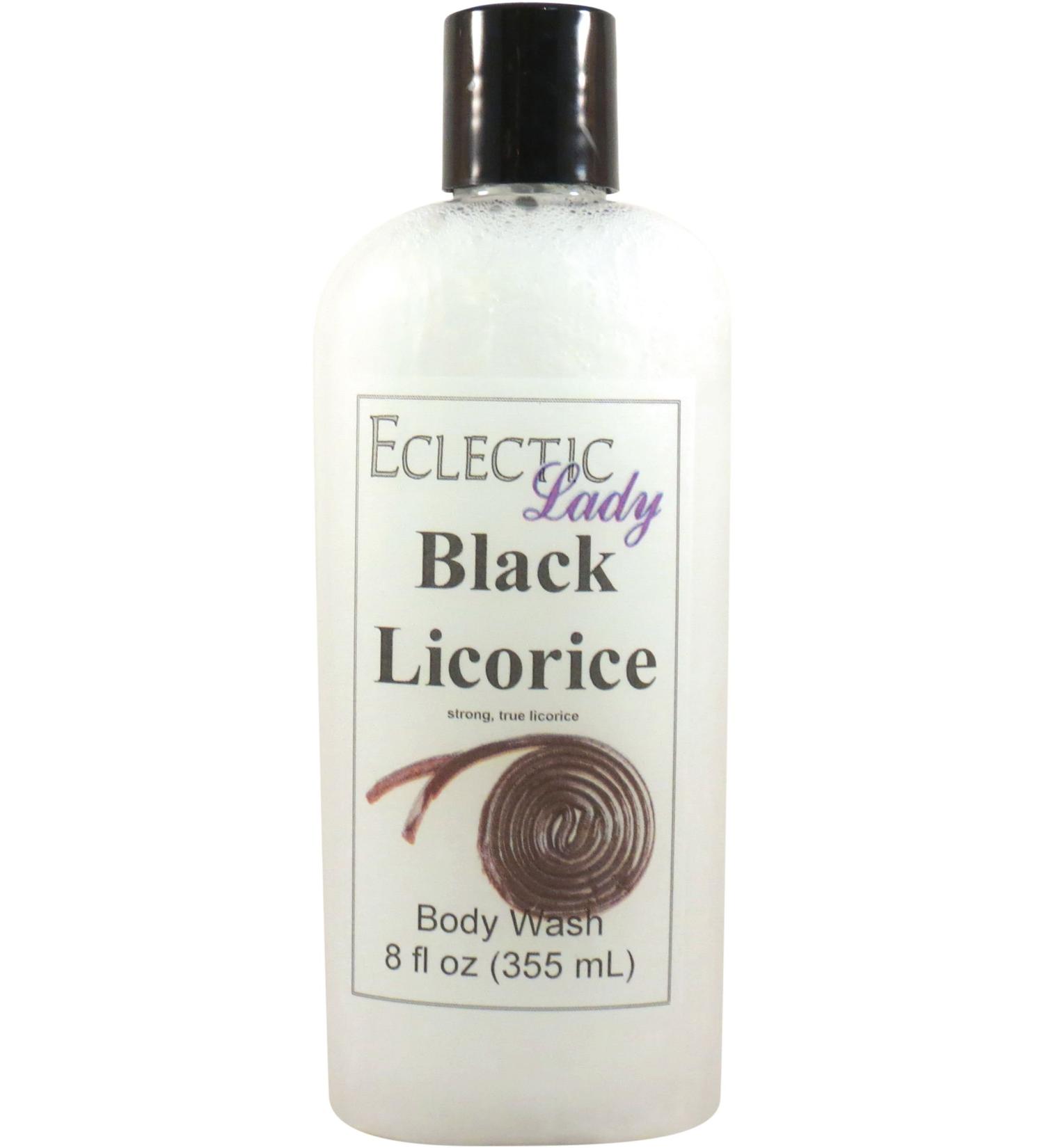 Eclectic Lady Liquid Pearl Body Wash - Black Licorice Scent 3-in-1 Use For Bubble Bath Hand Soap & Body Wash Phthalate-Free Black Licorice Fragrance Handcrafted in USA (8 oz) 8 Fl Oz (Pack of 1) - Buy Online on GoSupps.com