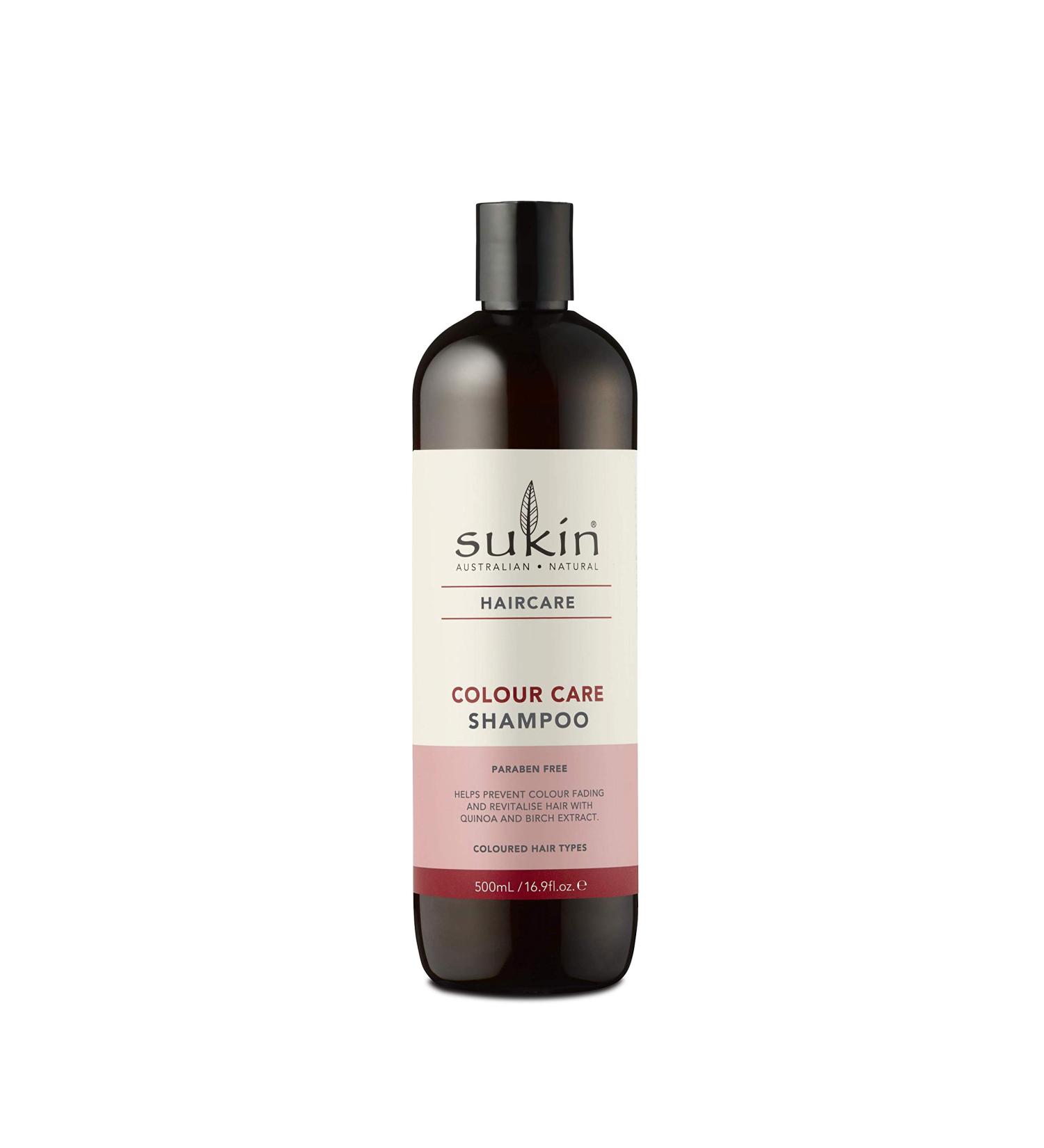 Sukin Colour Care Shampoo 16.9 fl oz | Sulfate-Free Hair Care for Vibrant Color - Buy Online on GoSupps.com