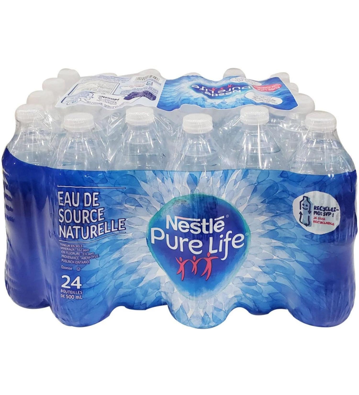Purelife Bottled Drinking Water (24 X 500ML) 16.9 oz Pack of 24 - Buy Online on GoSupps.com