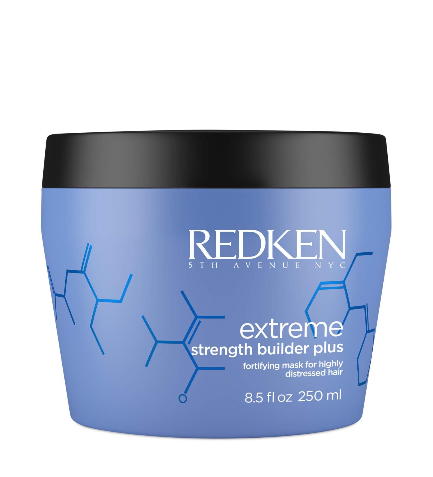 Redken Extreme Strength Builder Plus Mask - Repair Damaged Hair Anti-Hair Breakage Treatment 250ml | All Hair Types Care - Buy Online on GoSupps.com