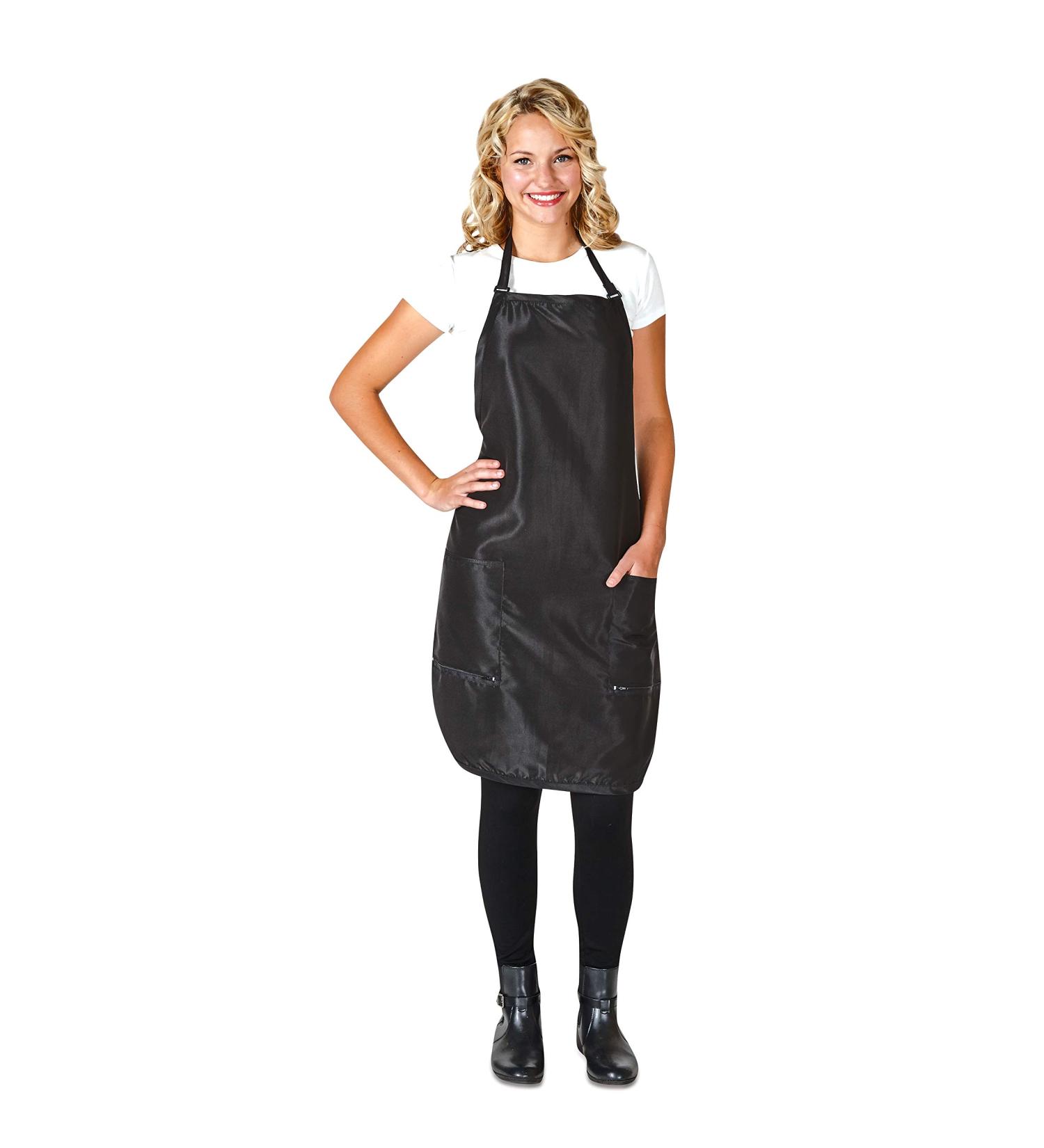 Betty Dain Luminous Salon Stylist Apron | Adjustable Lightweight Water-Resistant Classic Design with Zipper Pockets - Shop Internationally - Buy Online on GoSupps.com
