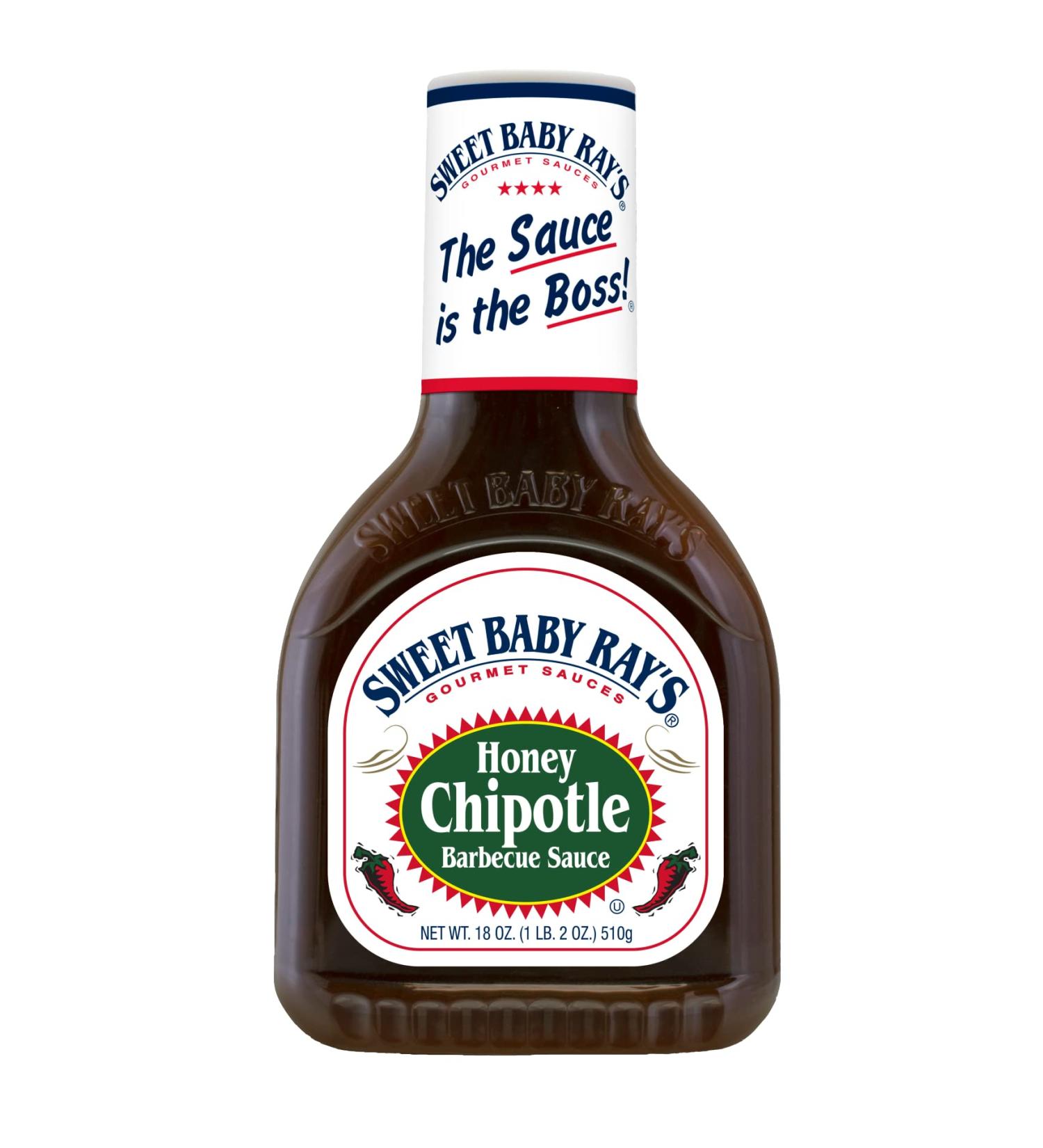 Sweet Baby Ray's BBQ Sauce - Honey Chipotle 1 pack (1 x 510 g bottle) Sweet & Smoky 510 g (1 pack)