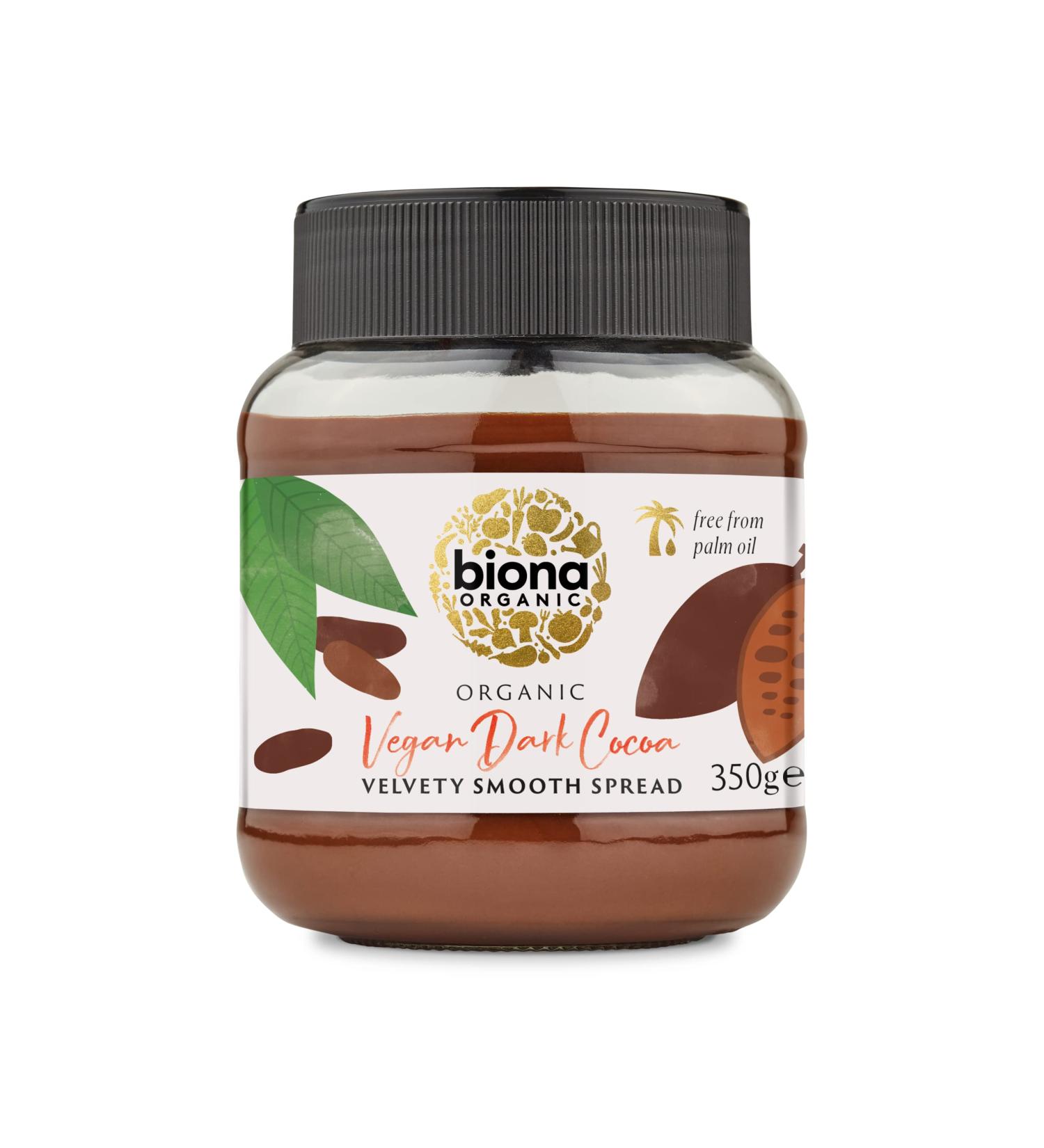 Biona Set of 5 Organic Dark Chocolate Spreads 350 g