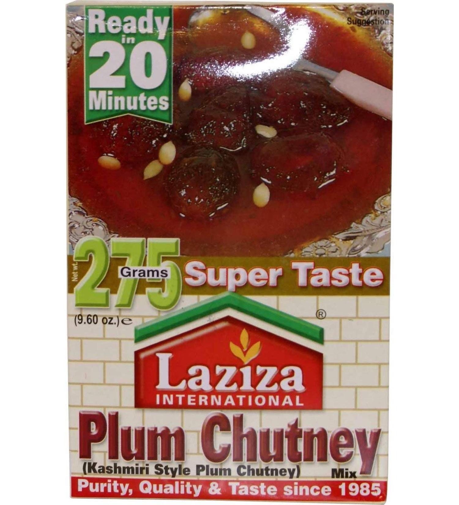 Laziza Foods Plum Chutney Mix 275 g