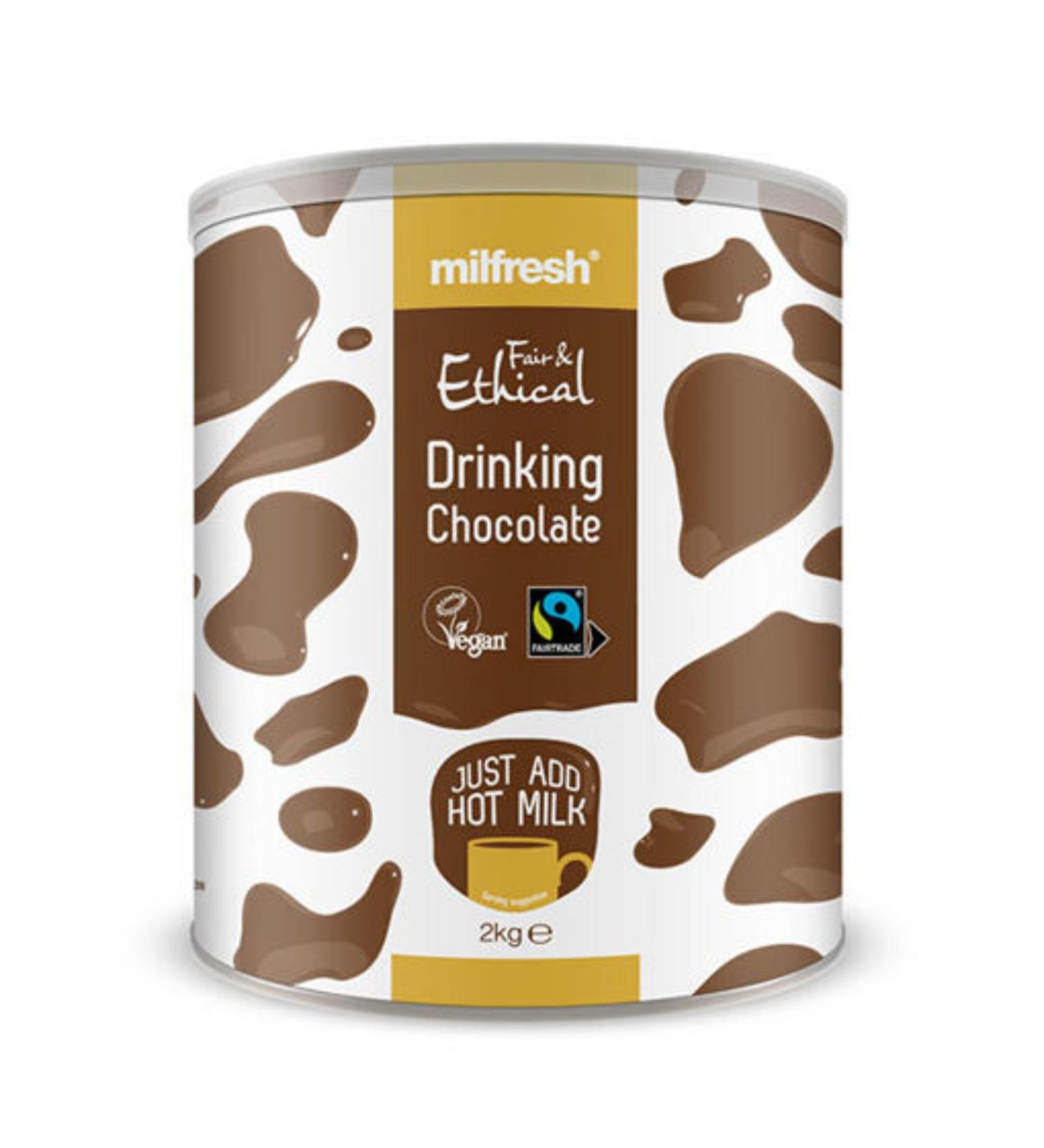 Milfresh Fairtrade Drinking Chocolate 2kg