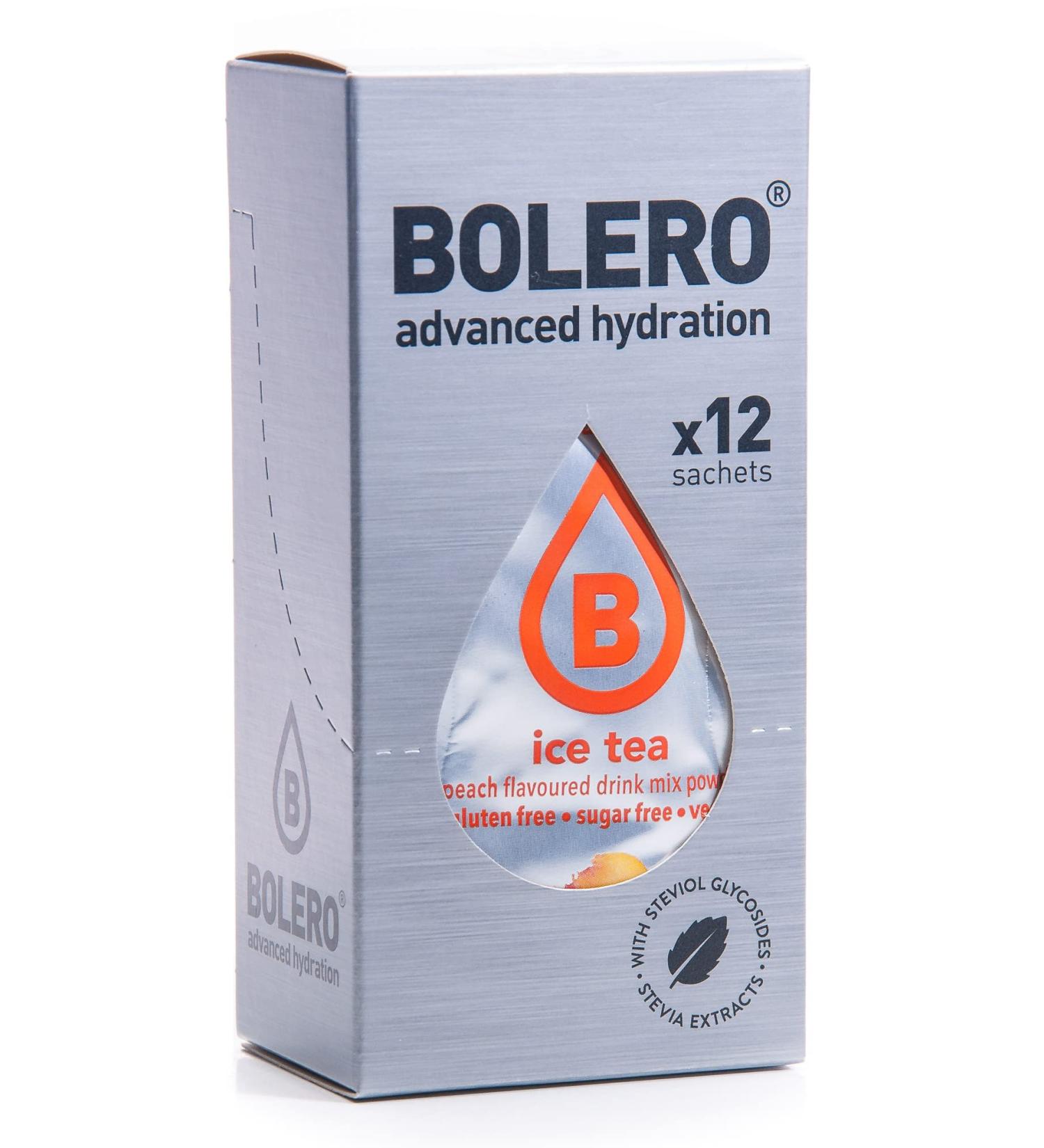 Buy Bolero Sticks Ice Tea Peach - 12 Pack (3g Each) | Refreshing Low-Calorie Drink Mix - Buy Online on GoSupps.com