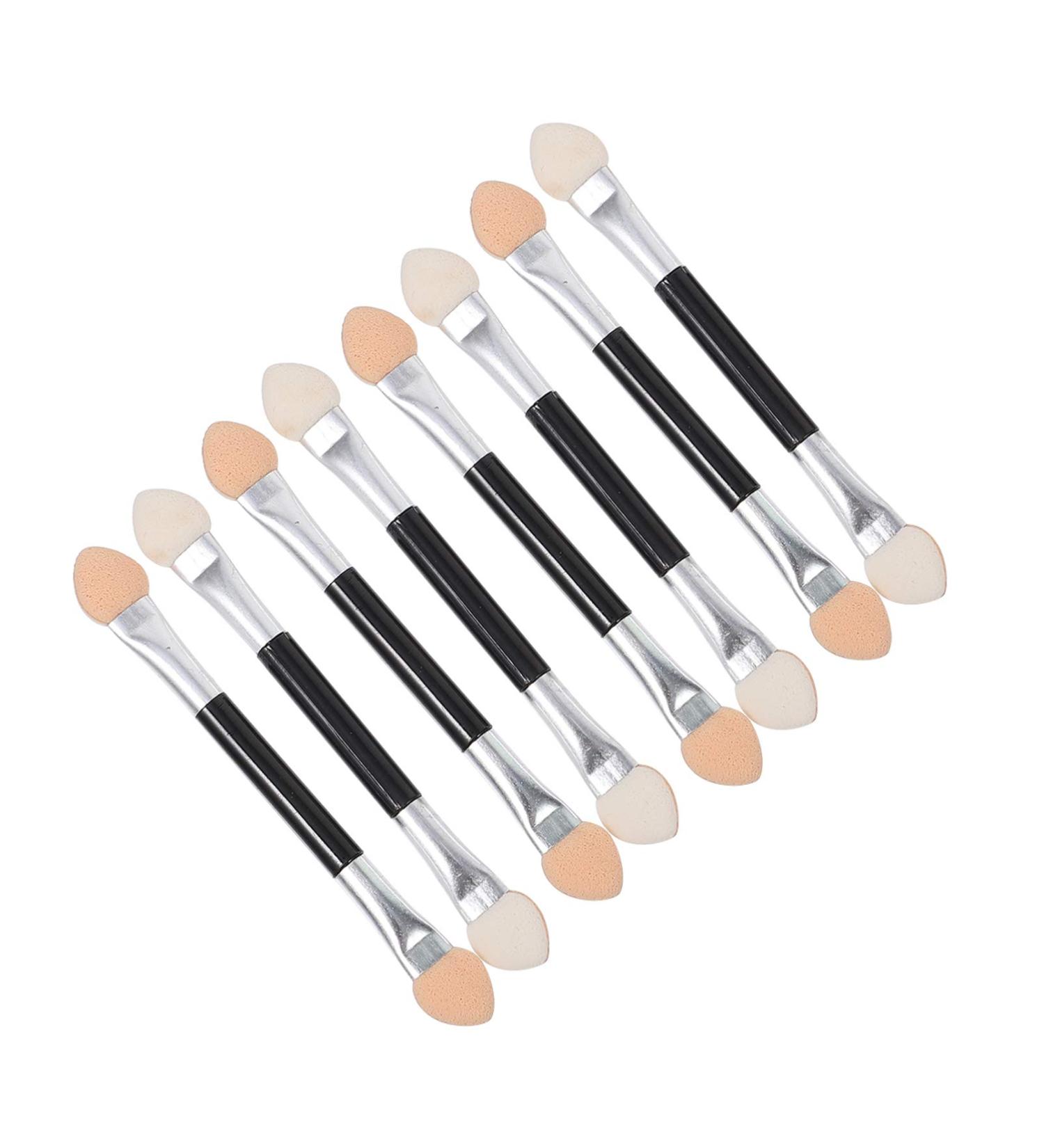 BIUDECO 20pcs Latex Eye Shadow Stick Sponge Dual Sided Eyeshadow Brush Cosmetic Makeup Plastic - Buy Online on GoSupps.com