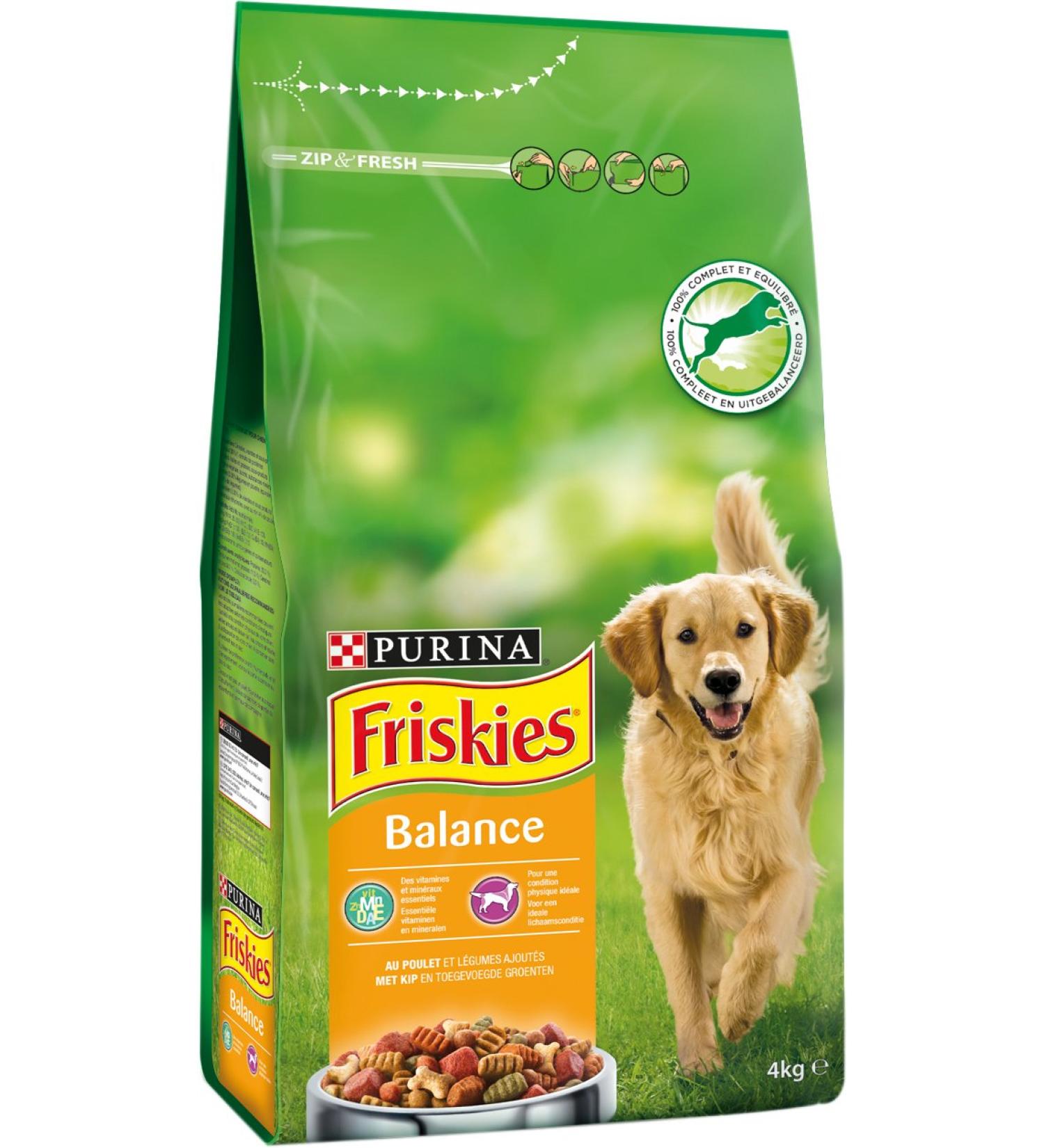 Friskies Balance, contains chicken and vegetables - 4kg pack