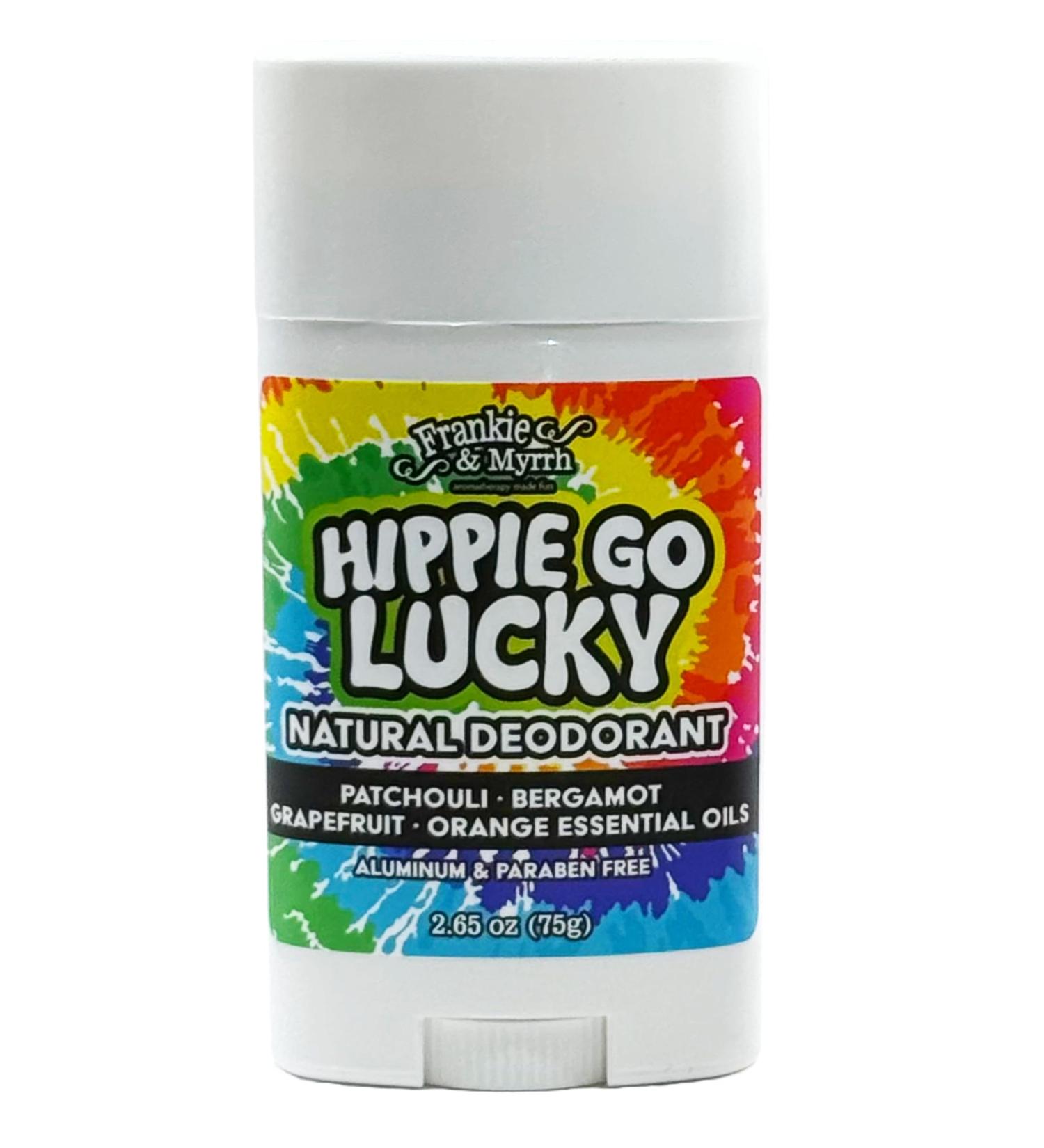 Buy Frankie & Myrrh Hippie Go Lucky Natural Deodorant - 2.65 oz | Best Natural Deodorant for Sensitive Skin | International Shipping Available - Buy Online on GoSupps.com