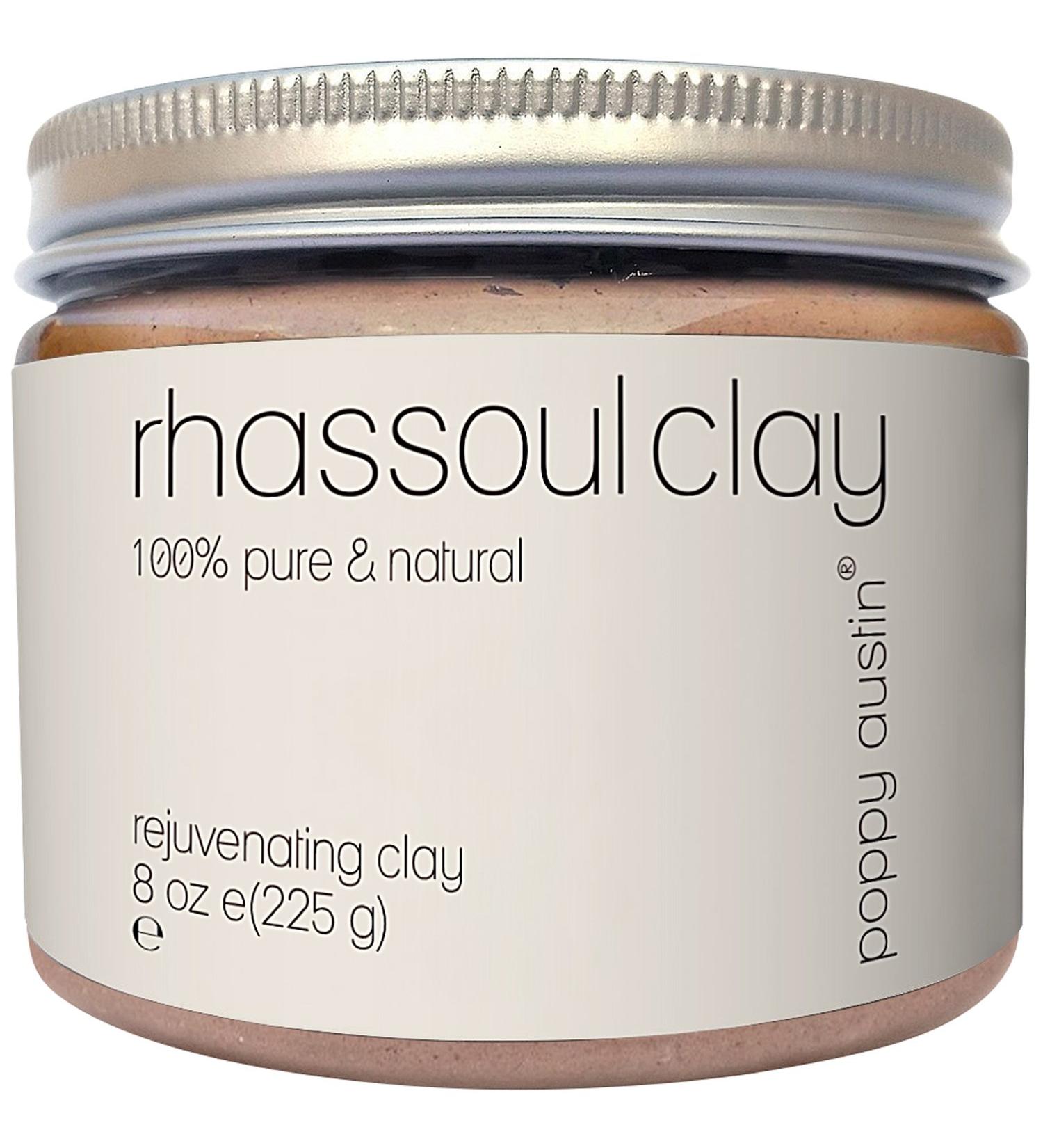 Rhassoul Clay for Hair & Face - Vegan Certified, Cruelty Free, Eco Friendly - All Natural Cleanser for Blackhead Removal & Pore Minimization - Buy Online on GoSupps.com