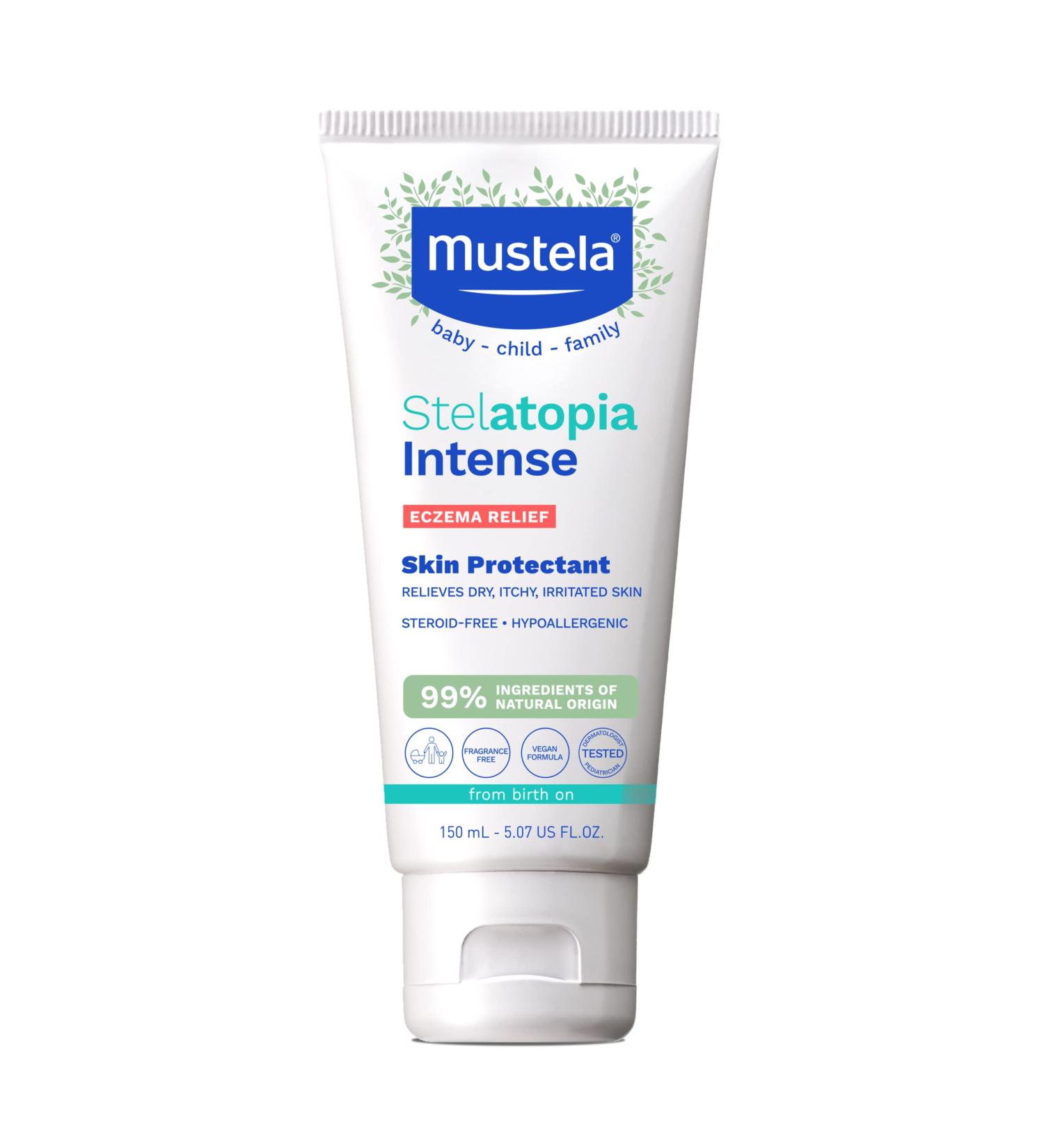 Mustela Eczema Relief Cream Stelatopia Intense - Fragrance-Free Body Lotion with Colloidal Oatmeal for Dry, Itchy Skin - 5.07 fl. oz - Buy Online on GoSupps.com