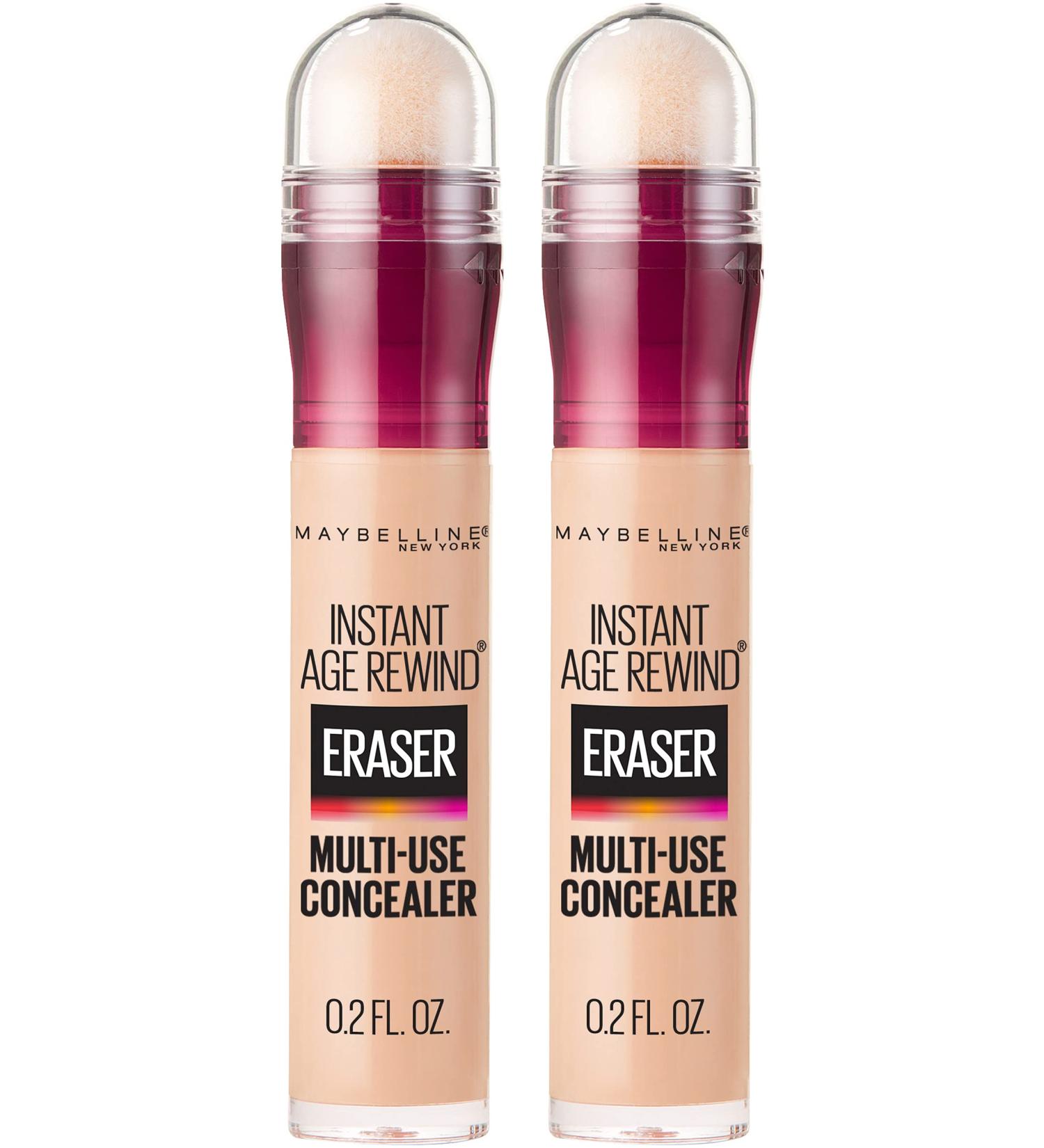Maybelline Instant Age Rewind Eraser Dark Circles Concealer Light 0.2 Fl Oz - 2 Pack - Buy Online on GoSupps.com