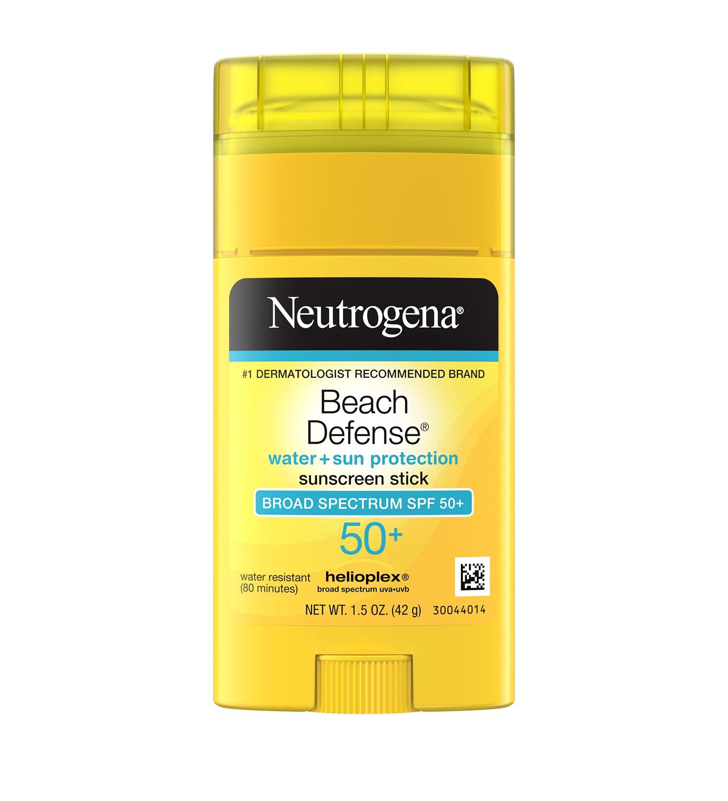 Neutrogena Beach Defense Sunscreen Stick SPF 50+ - 1.5 oz - Ultimate UV Protection - Buy Online on GoSupps.com
