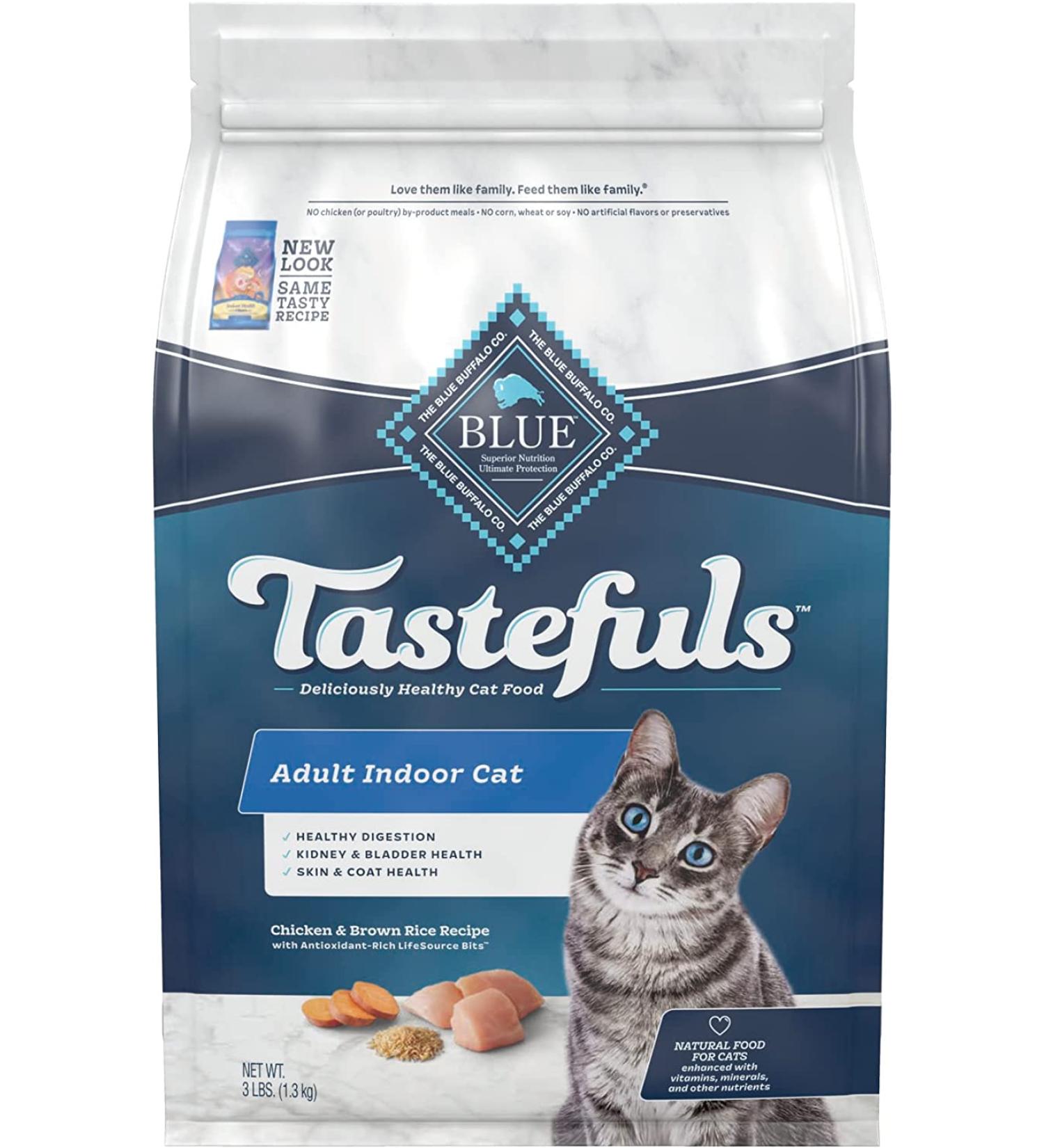 Blue Buffalo Indoor Health Adult Dry Cat Food - Natural & Healthy for Your Cat - Buy Online on GoSupps.com