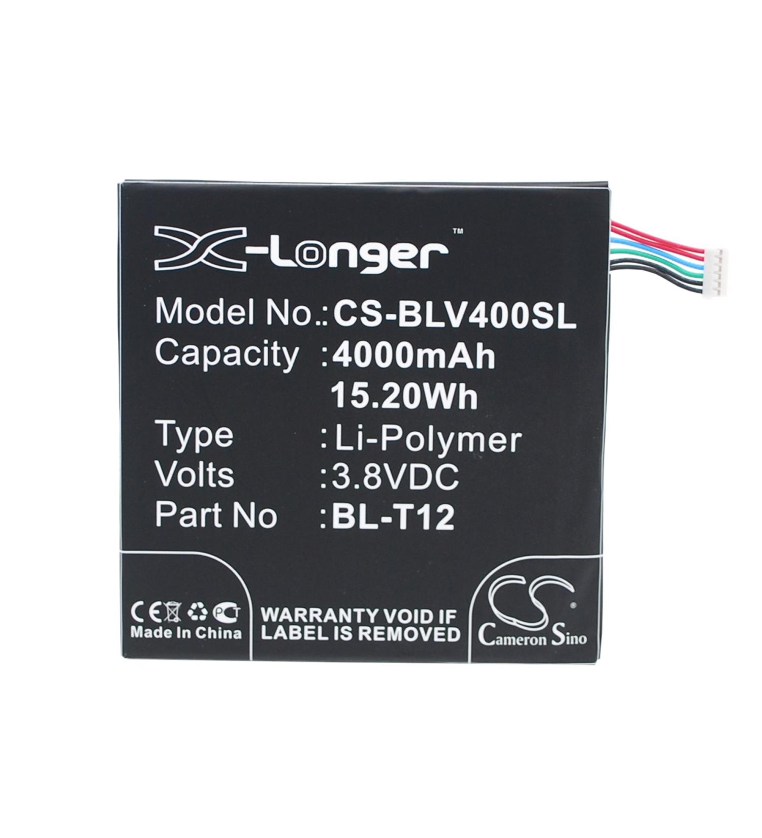 Battery Replacement for LG V410 Pad 7.0 V400 BL-T12 - High Capacity EAC62438201 | International Shipping Available - Buy Online on GoSupps.com