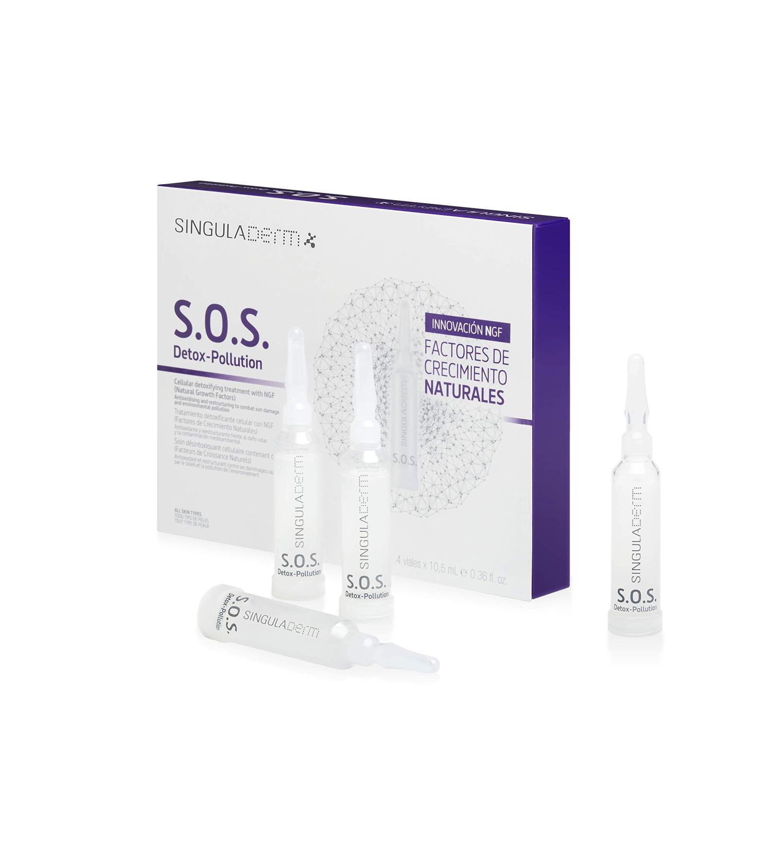 SINGULADERM SOS detoxpolution 4 x 105 ml - Buy Online on GoSupps.com