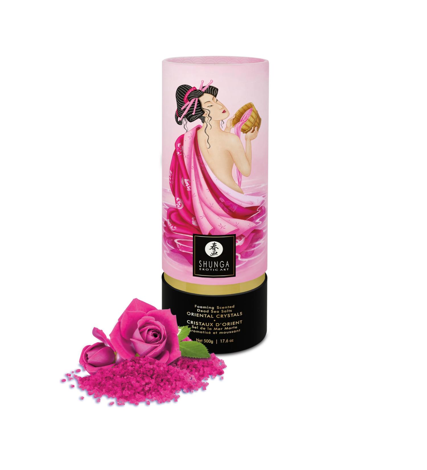 Shunga Aphrodisia Multicolored Bath Salts Crystals 500 grams - Buy Online on GoSupps.com