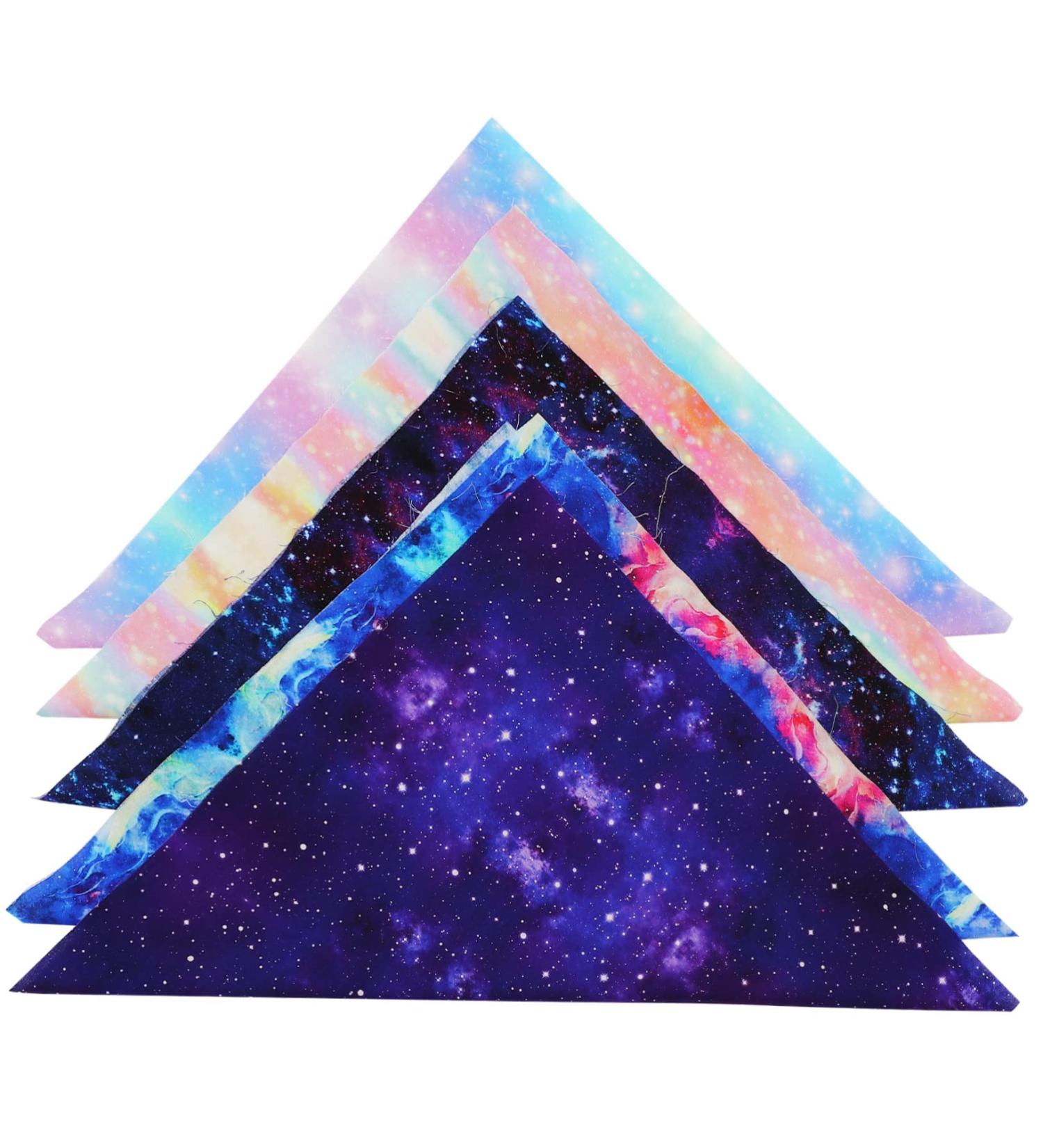 5pcs Christmas Snowflake Fabric Patch Sewing Supplies 0.01X50X50CM As Shown - Buy Online on GoSupps.com