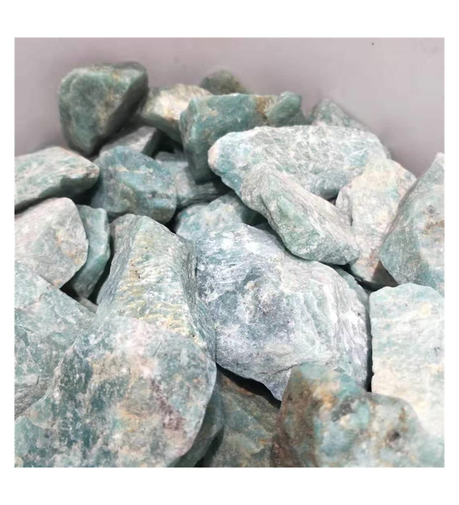 HYCYYFC Wholesale Raw Natural Crystal Stone Amazonite Rough Gemstone 80g-200g (Color : 130g-155g 1pc) - Buy Online on GoSupps.com
