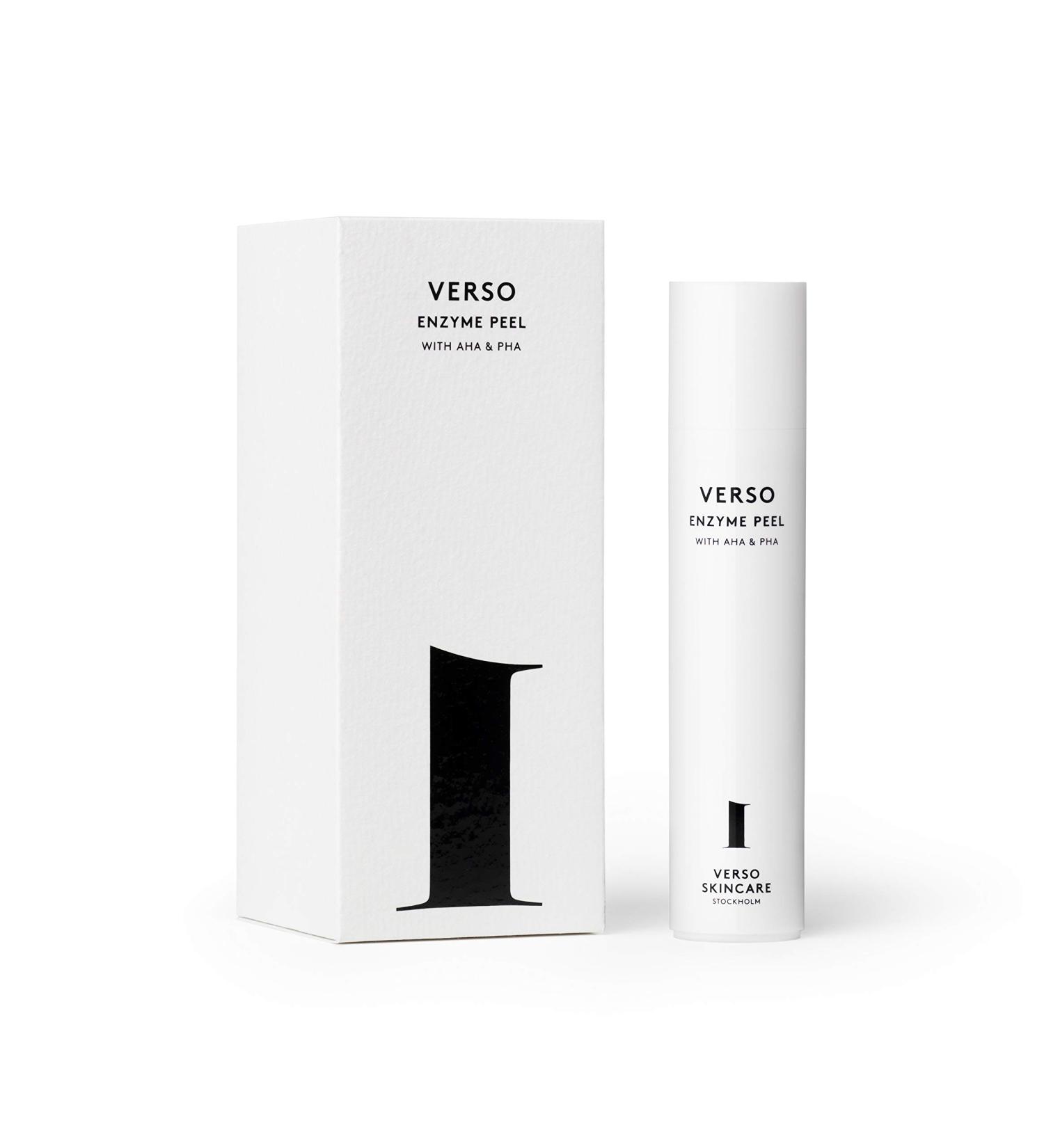Verso Enzyme Peel 1.6 Fl Oz - Exfoliating Face Peel for Radiant Skin | International Shipping Available - Buy Online on GoSupps.com
