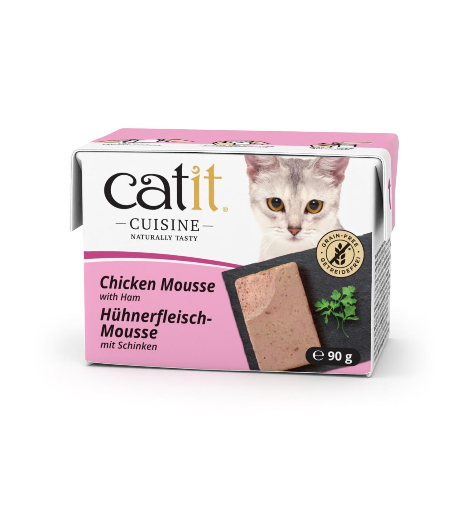 Catit Cuisine Chicken Mousse with Pork 90 g Catit Cuisine Beef Stew with Veggies 95 g Cat Food Wet Cat Food Cat Food Wet Nourriture Pour Chat Cat Wet Food Chat Kitten Food Canned Cat Food - Buy Online on GoSupps.com