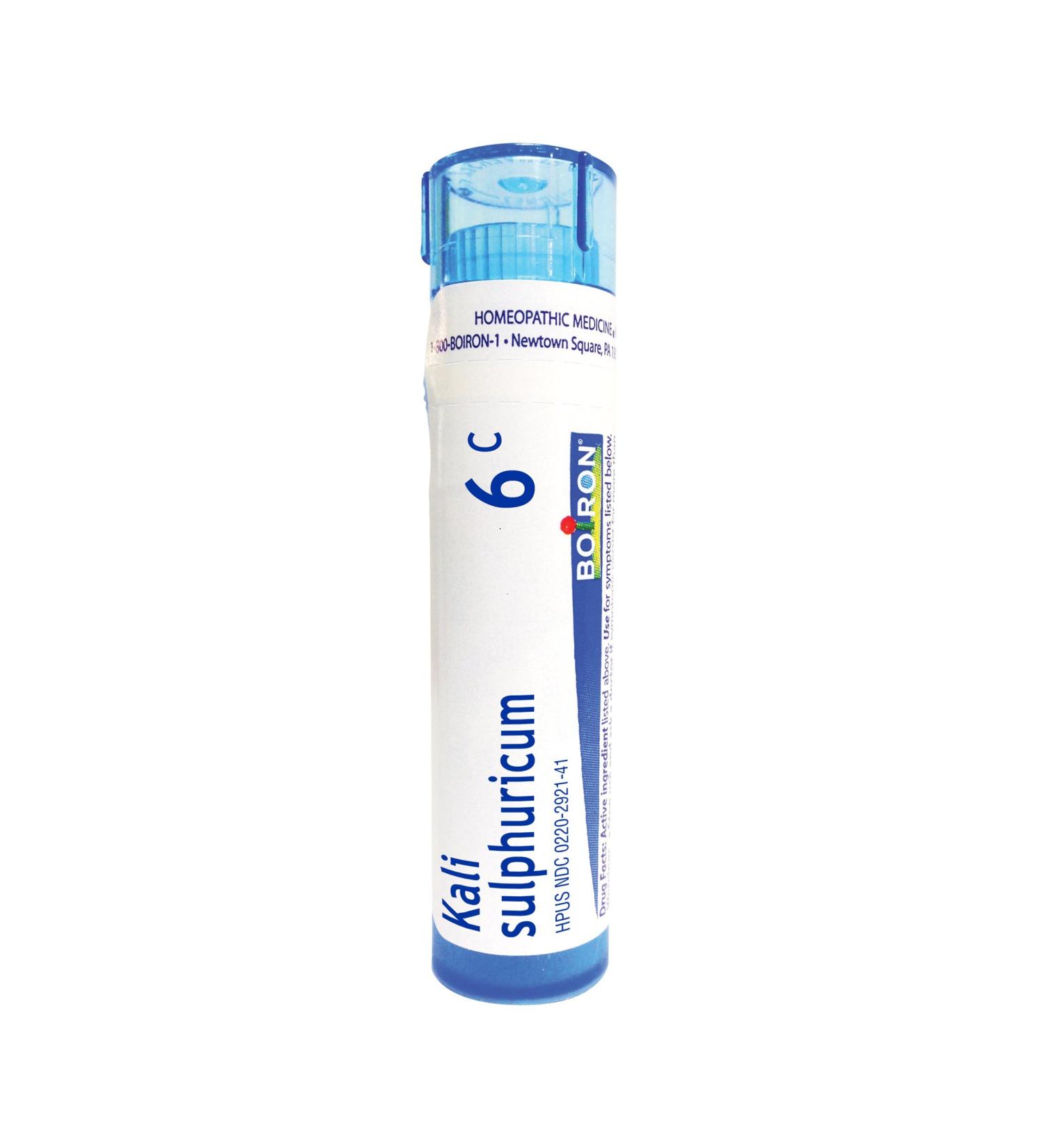 Boiron Kali Sulphuricum 6C 80 Pellets Homeopathic Medicine for Colds 1