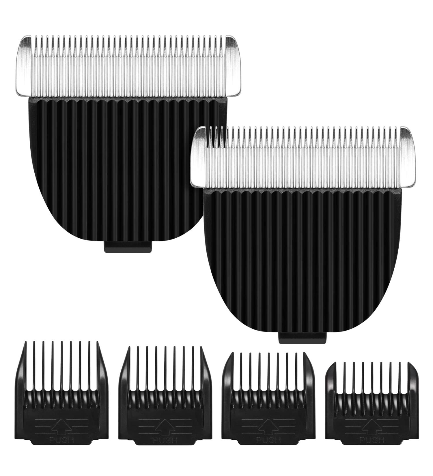 Wusuker Replacement Blade for All oneisall & HOLDOG Dog Grooming Clippers Snap-in Replacement Blades Fit for Most Low Noise Dogs Cats Grooming Clipper (2 Pack Blade + 4 Pcs Guards) - Buy Online on GoSupps.com