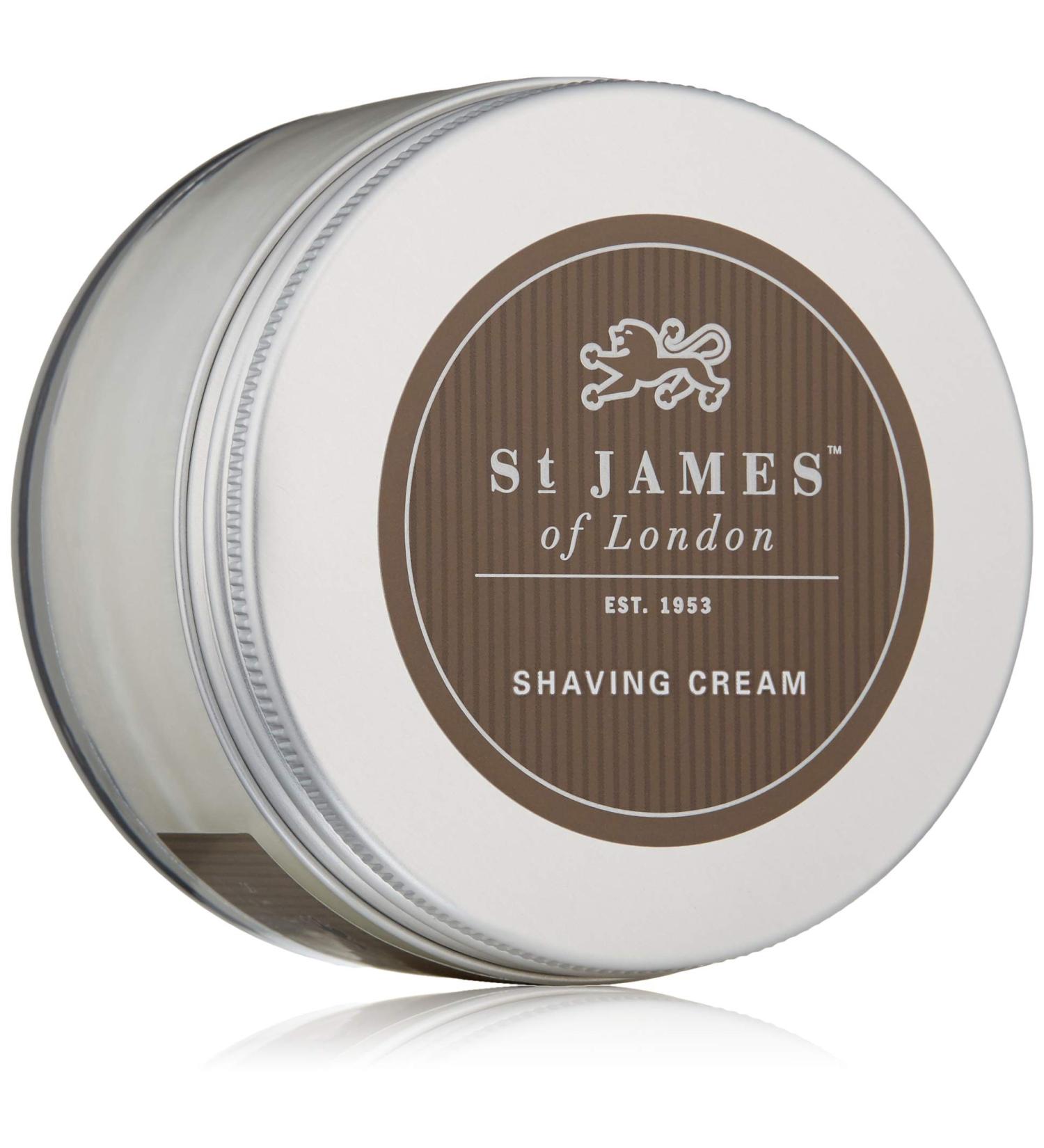 Buy St James of London Black Pepper & Lime Shave Cream Jar 5.07oz - Premium Shaving Cream for Men | International Shipping Available - Buy Online on GoSupps.com