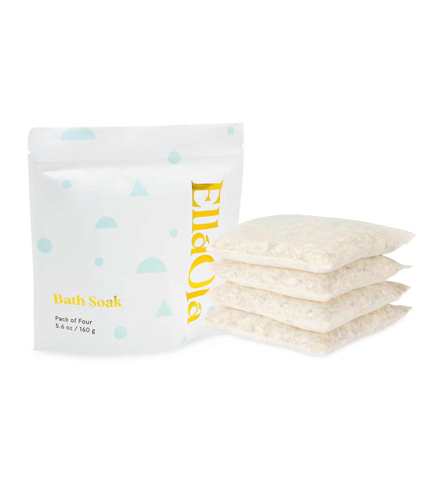EllaOla Organic Baby & Kids Bath Soak | Nourishing Eczema Relief with Oatmeal & Black Tea | Gentle Cleansing | 4 Tea Bath Soaks - Buy Online on GoSupps.com