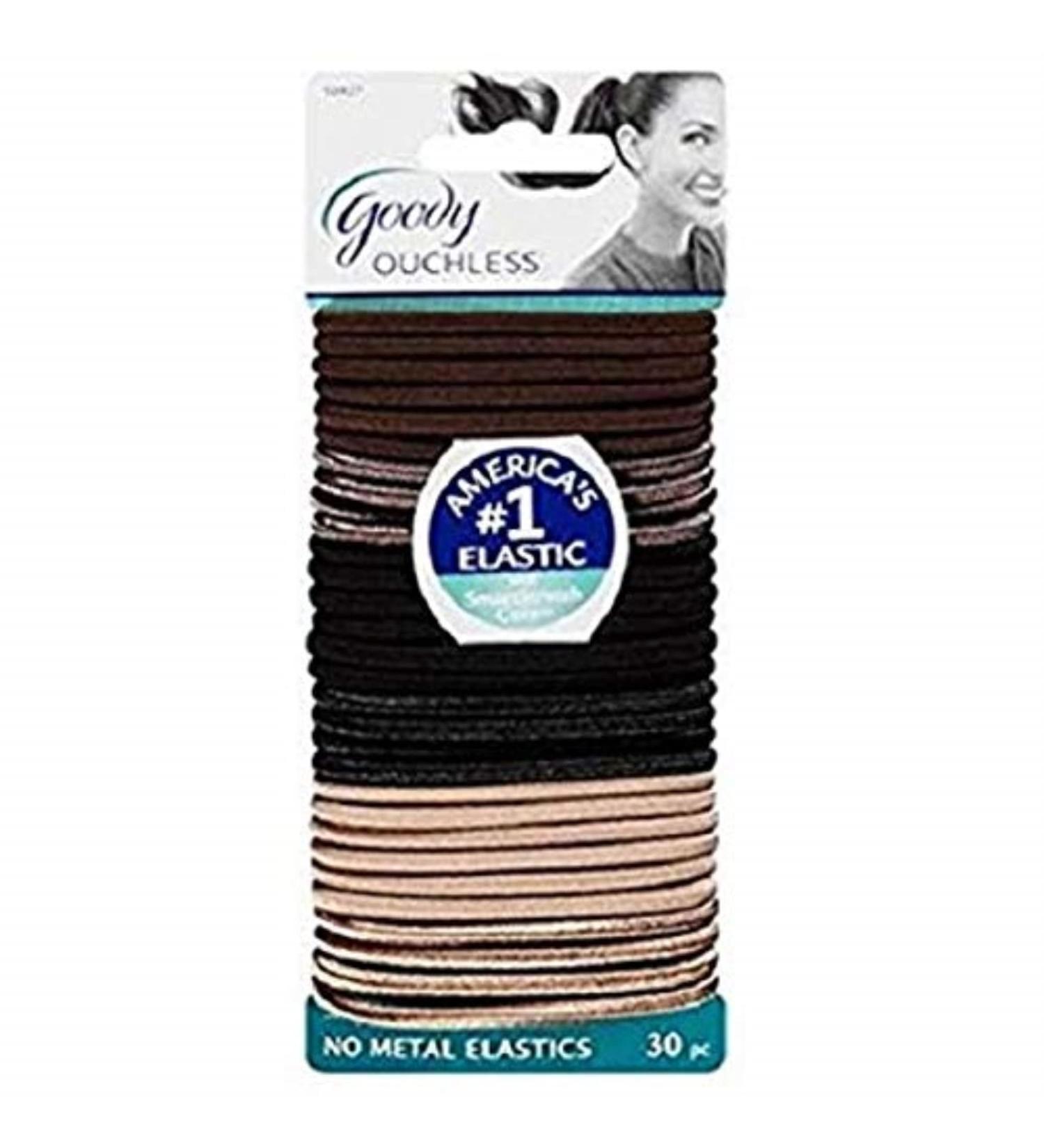 GOODY WoMens Ouchless Braided Elastics Starry Night 30 Count