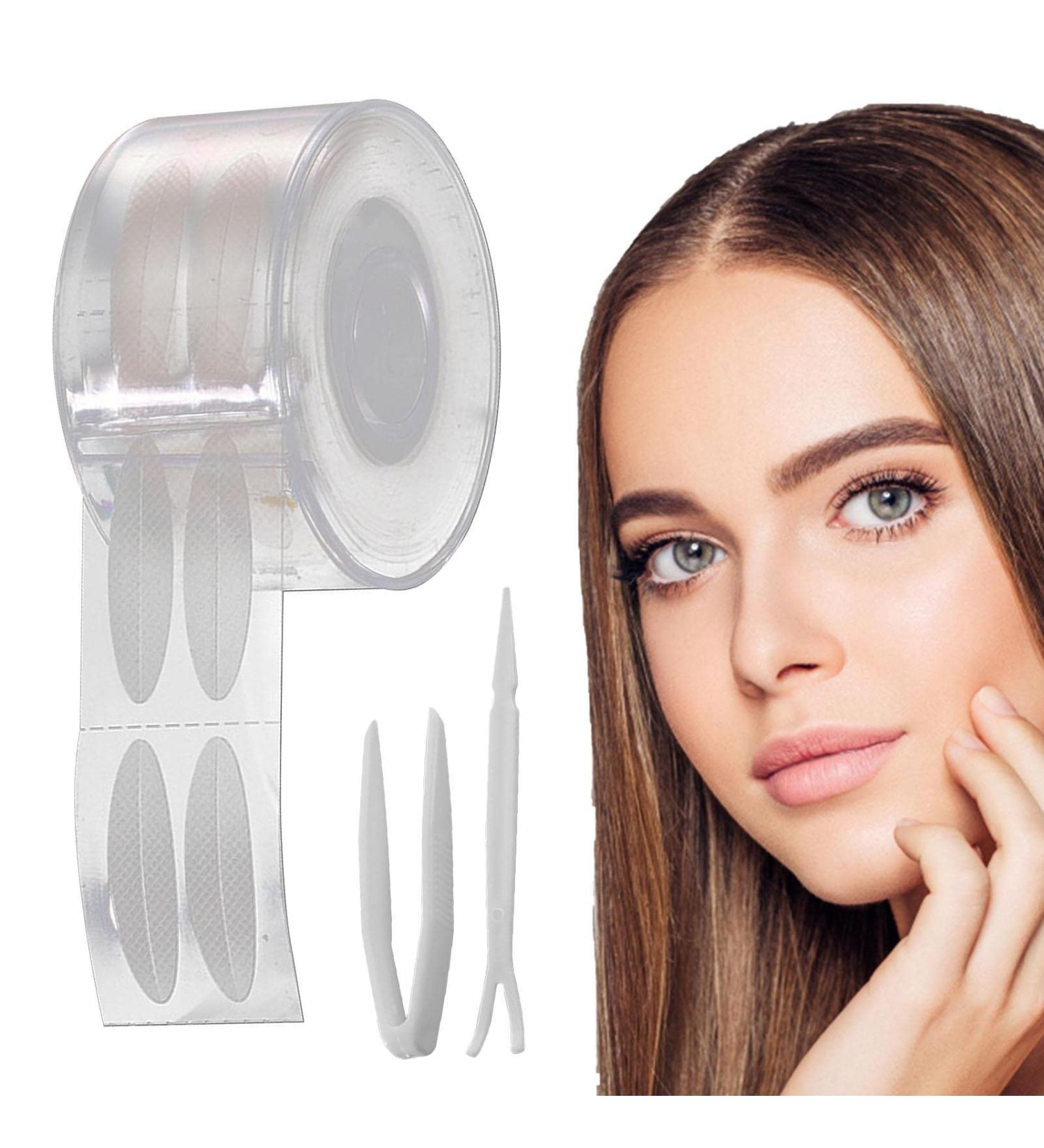 Invisible Eyelid Lift Strips - Eyelids Lifting Strips for Hooded Eyes - Double Eyelid Tape Fiber Design Texture Bionic Design Roll Design Strong Stickiness for Makeup Widened Textured Shape - Buy Online on GoSupps.com