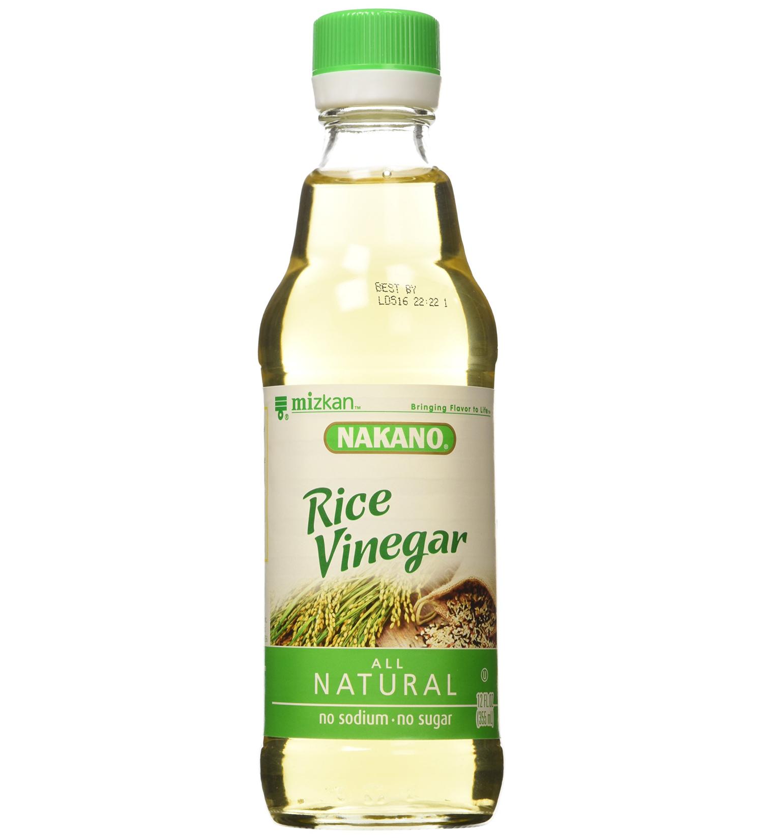Nakano Natural Rice Vinegar - 12oz | Premium Quality, Gluten-Free | Shop Now! - Buy Online on GoSupps.com